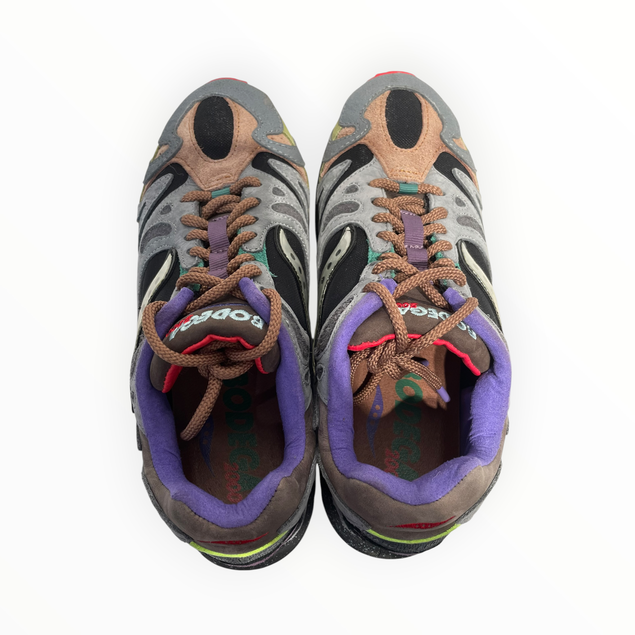 SAUCONY/Low-Sneakers/US 8.5/Graphic/Suede/GRY/ view 3