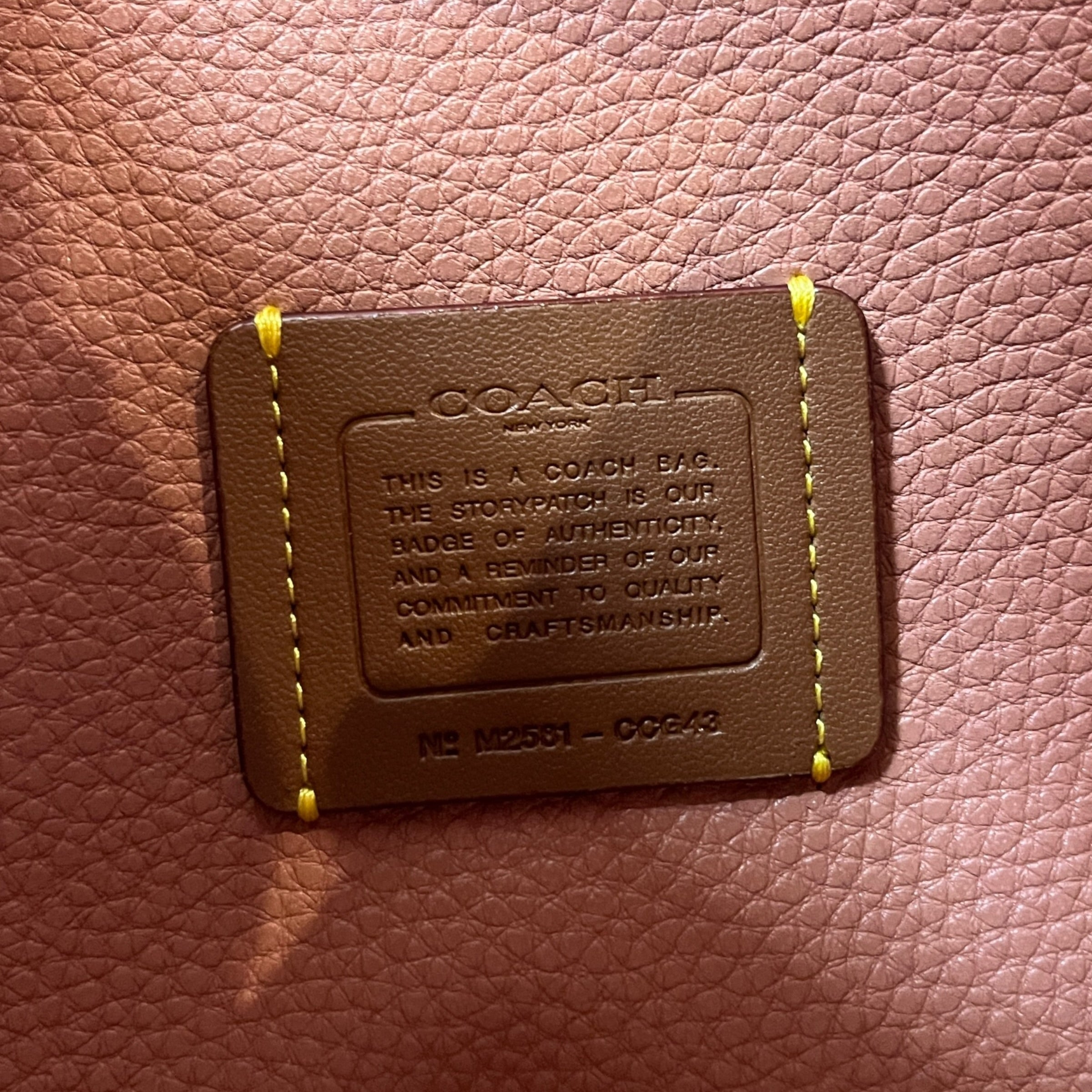 COACH/Cross Body Bag/Suede/ORN/HADLEY CONVERTIBLE view 5