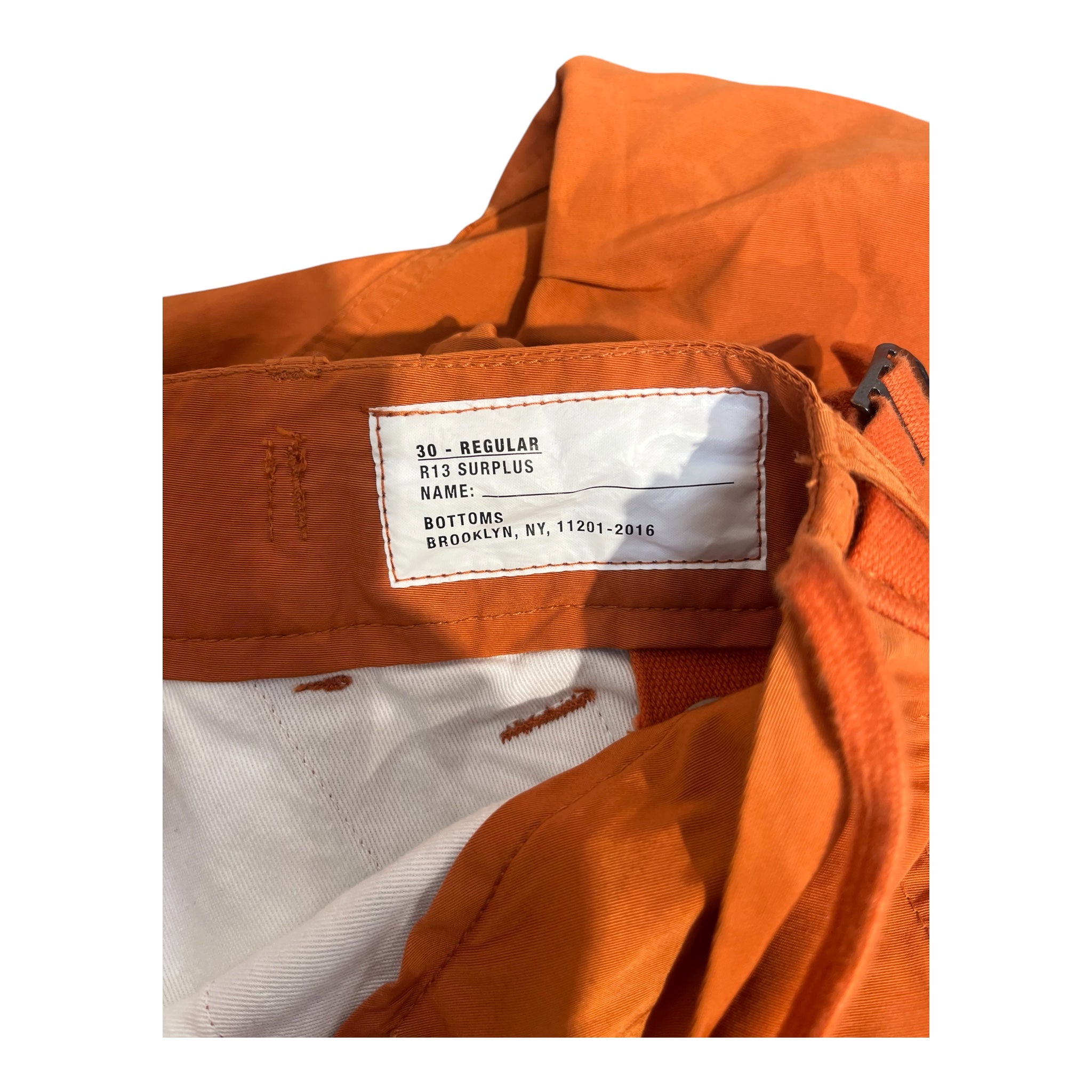 R13/Bottoms/30/Nylon/ORN/CARGO PARACHUTE PANTS view 4