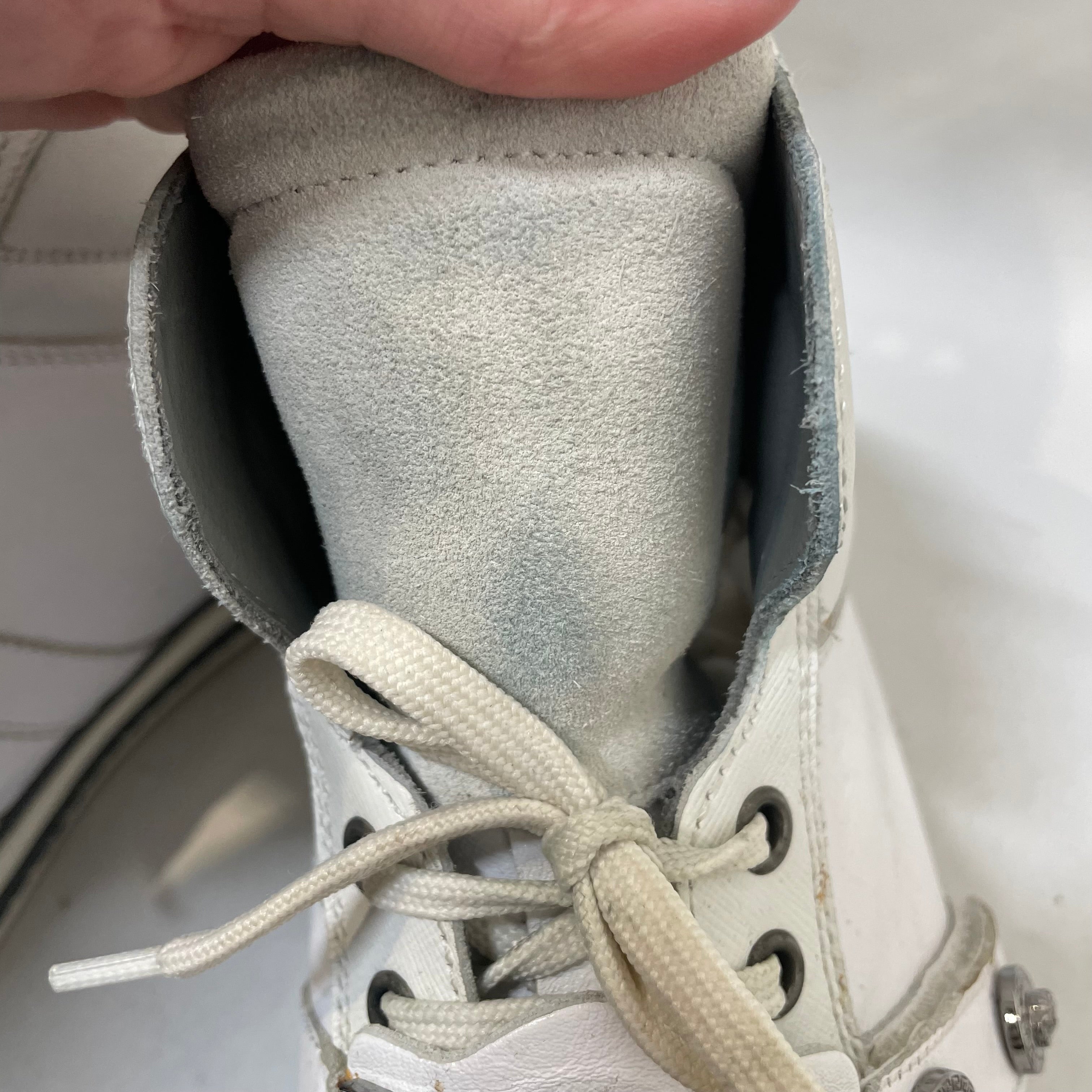 VERSACE/Hi-Sneakers/EU 44/Leather/WHT/`````````````````````````````` view 5