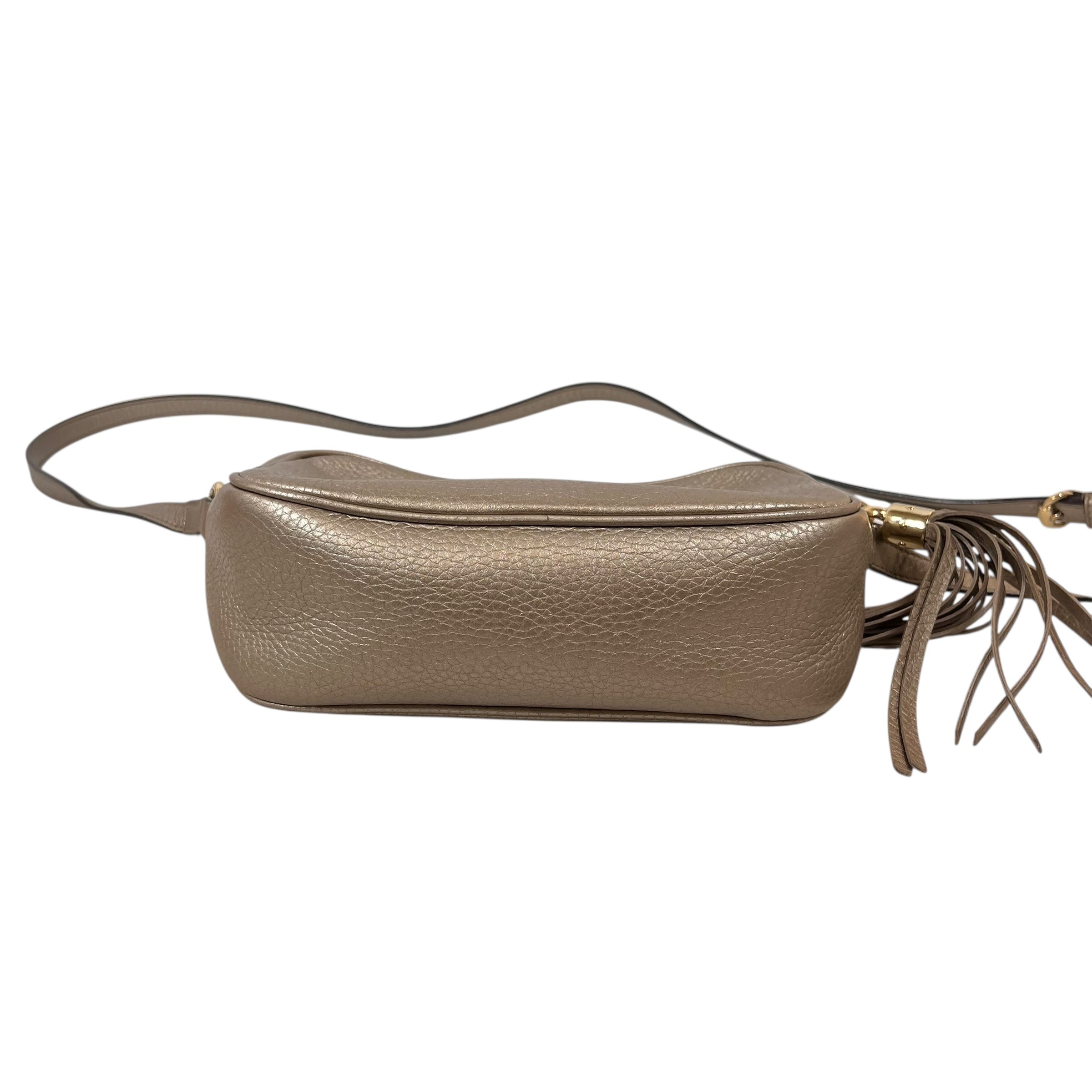 GUCCI/Cross Body Bag/GLD/soho disco view 3