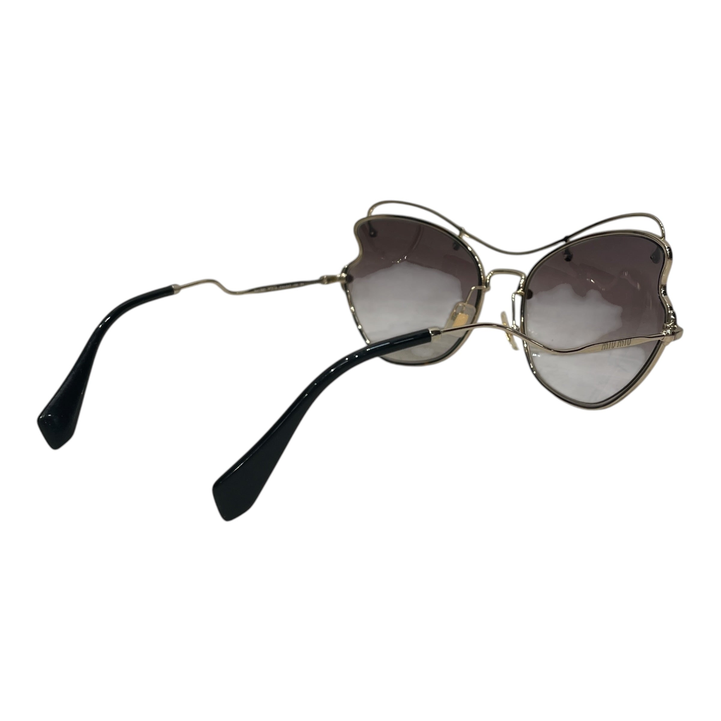 MIU MIU/Sunglasses/Titanium/GLD/SMU 56R view 4