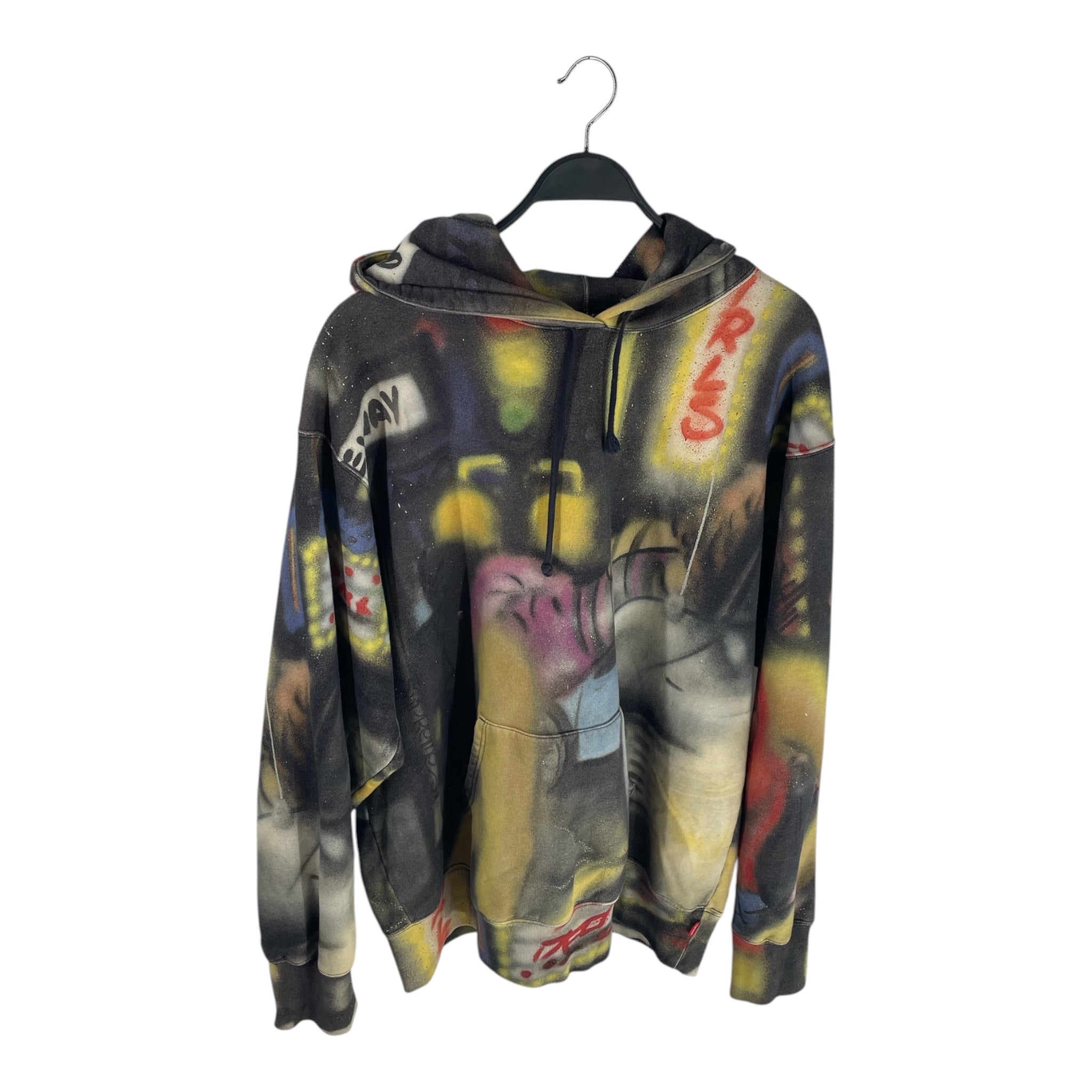 Supreme/Heavy Sweater/XL/All Over Print/Cotton/MLT/LADY ON SLEEVE/RED LIP view 1