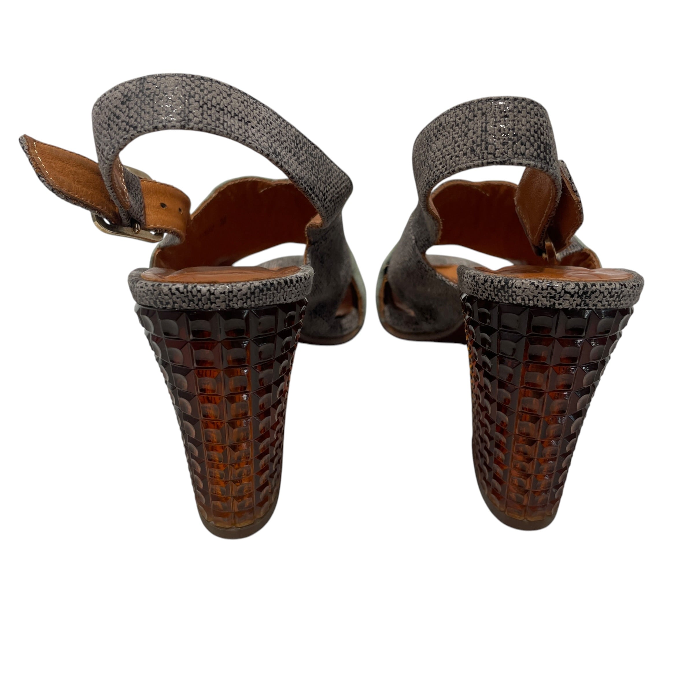 CHIC MIHARA/Heels/US 7/Leather/GRY/CHIC MIHARA view 4