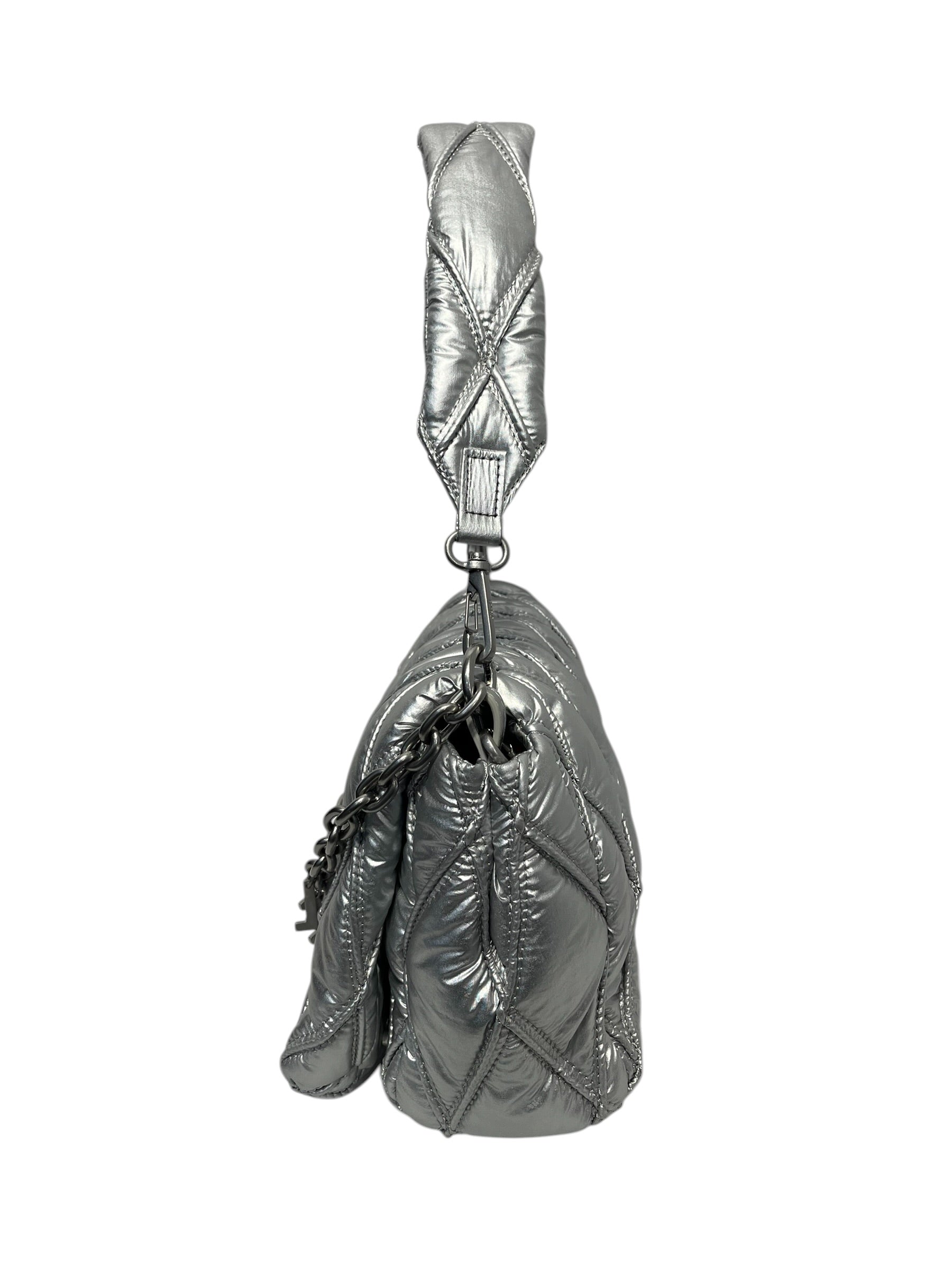 DIESEL/Bag/Monogram/SLV/Charm D Shoulder bag view 2