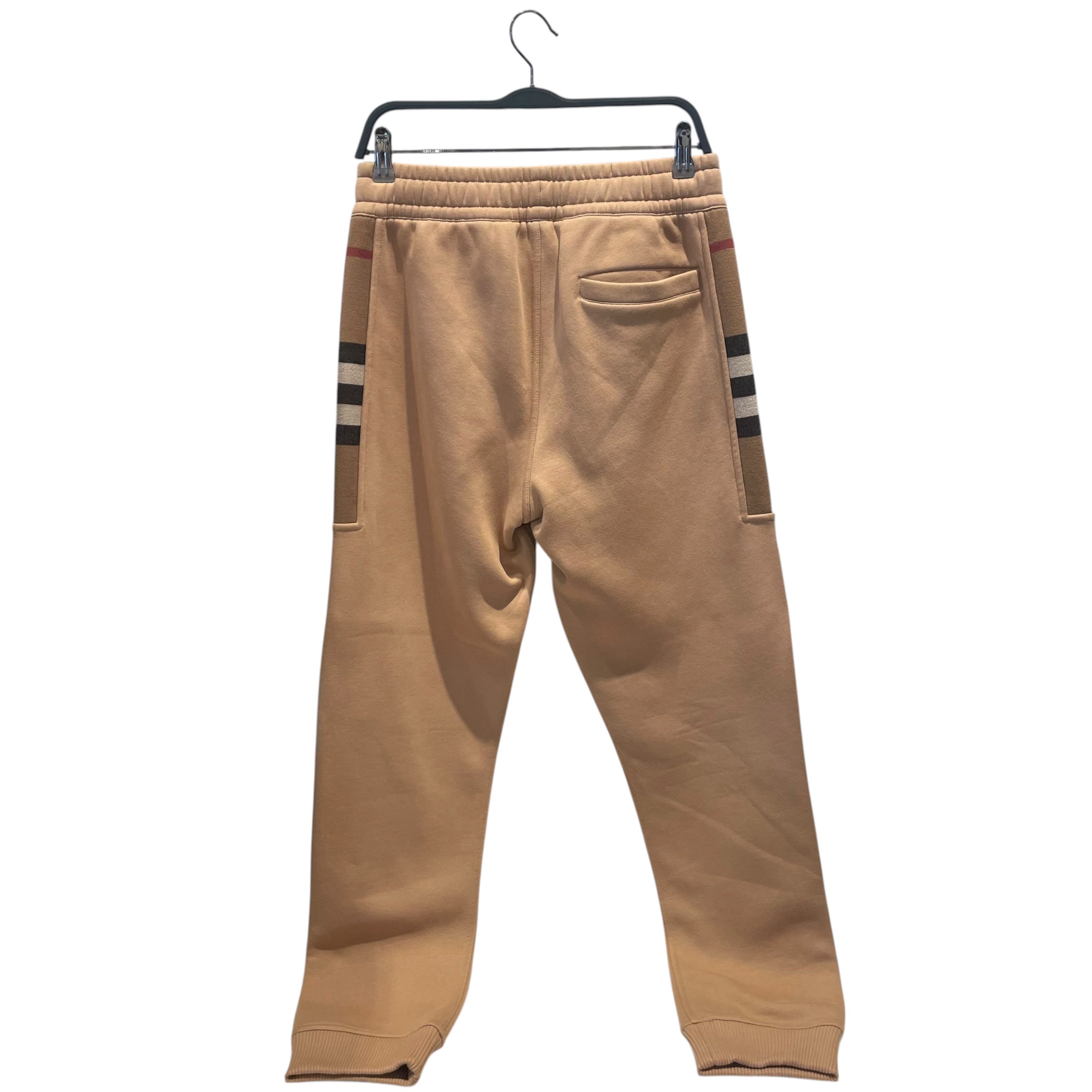 BURBERRY/Pants/M/Cotton/BEG/Check panel jogging pants view 2