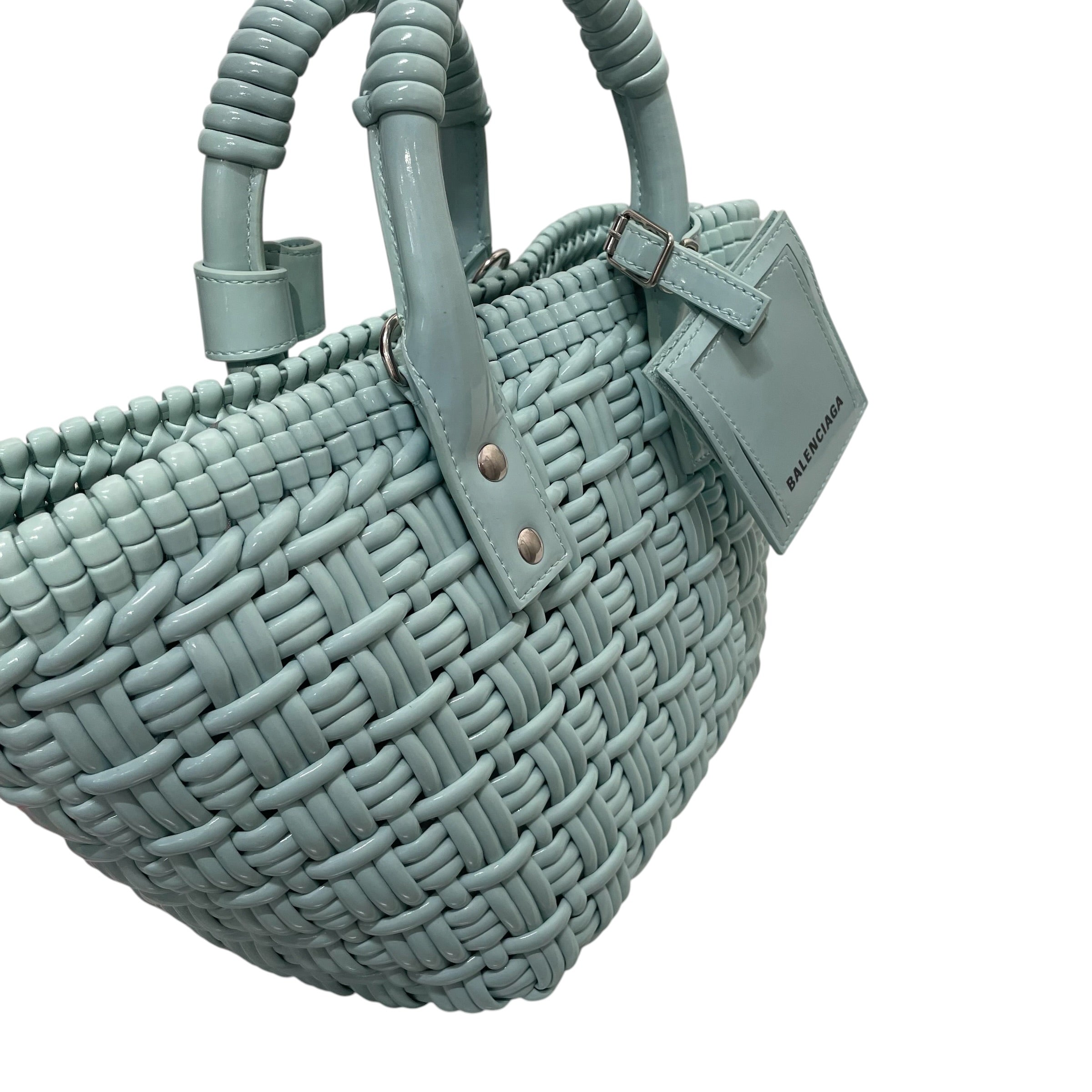 BALENCIAGA/Bag/BLU/BISTRO BASKET W/STRAP view 6