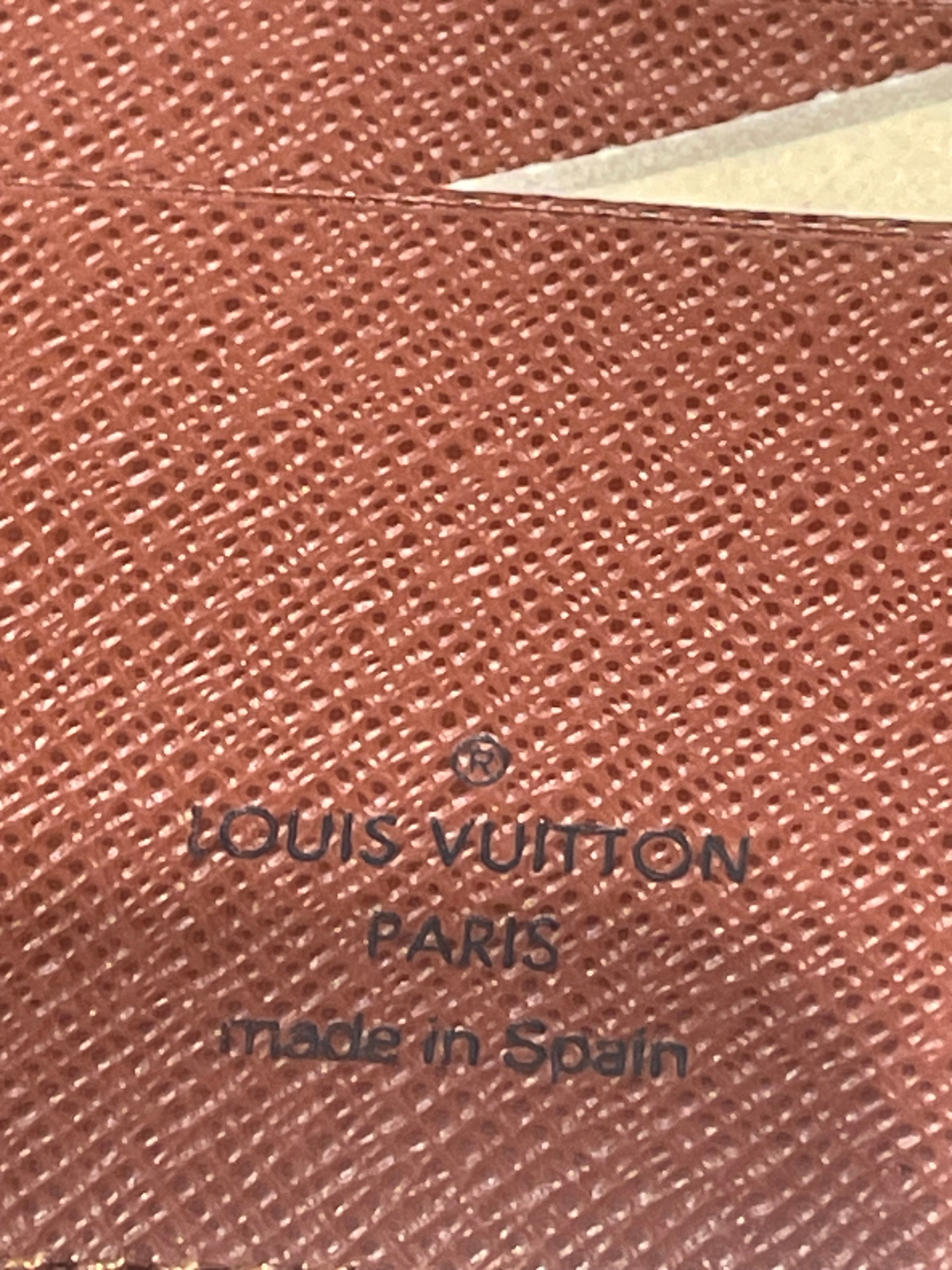 LOUIS VUITTON/Wallet/Monogram/Leather/BRW/ view 3