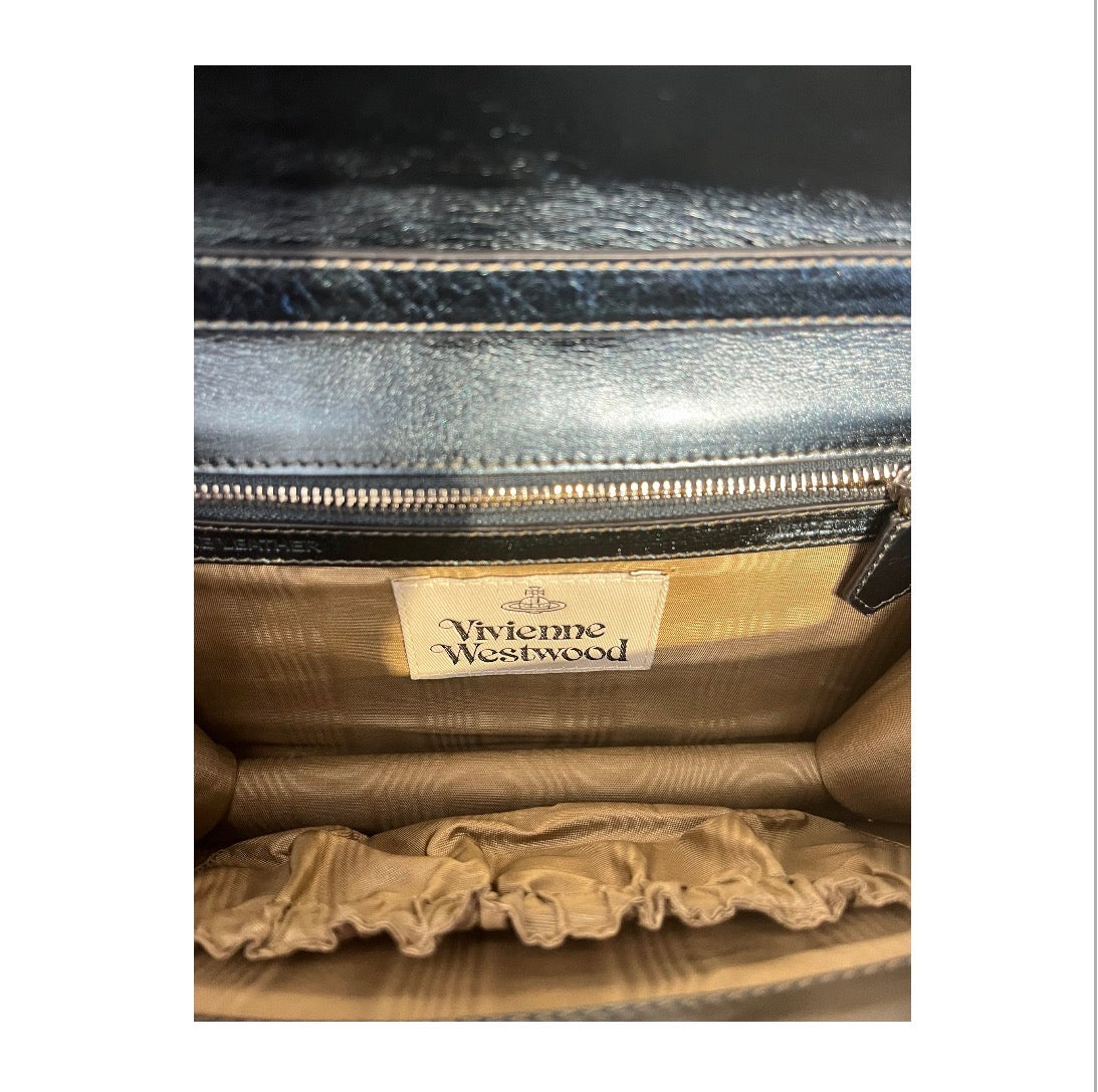 Vivienne Westwood/Hand Bag/Animal Pattern/MLT/snakeskin lightning bolt view 4