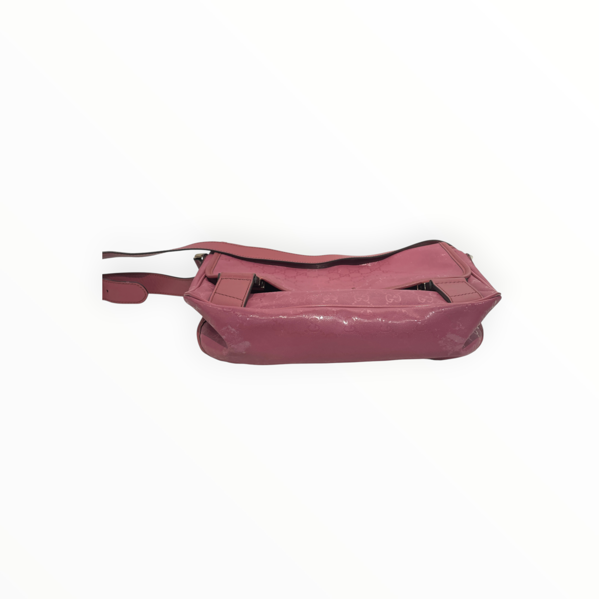 GUCCI/Cross Body Bag/Monogram/Acrylic/PNK/IMPRIME view 3