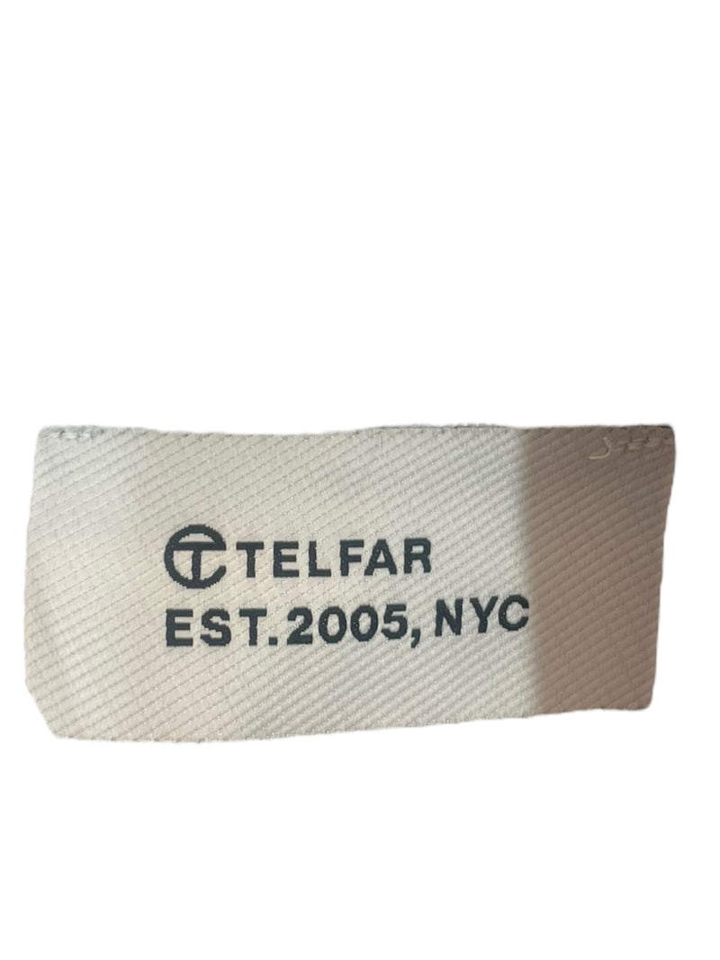 Telfar/Jacket/S/Polyester/WHT/ARM STRIPES