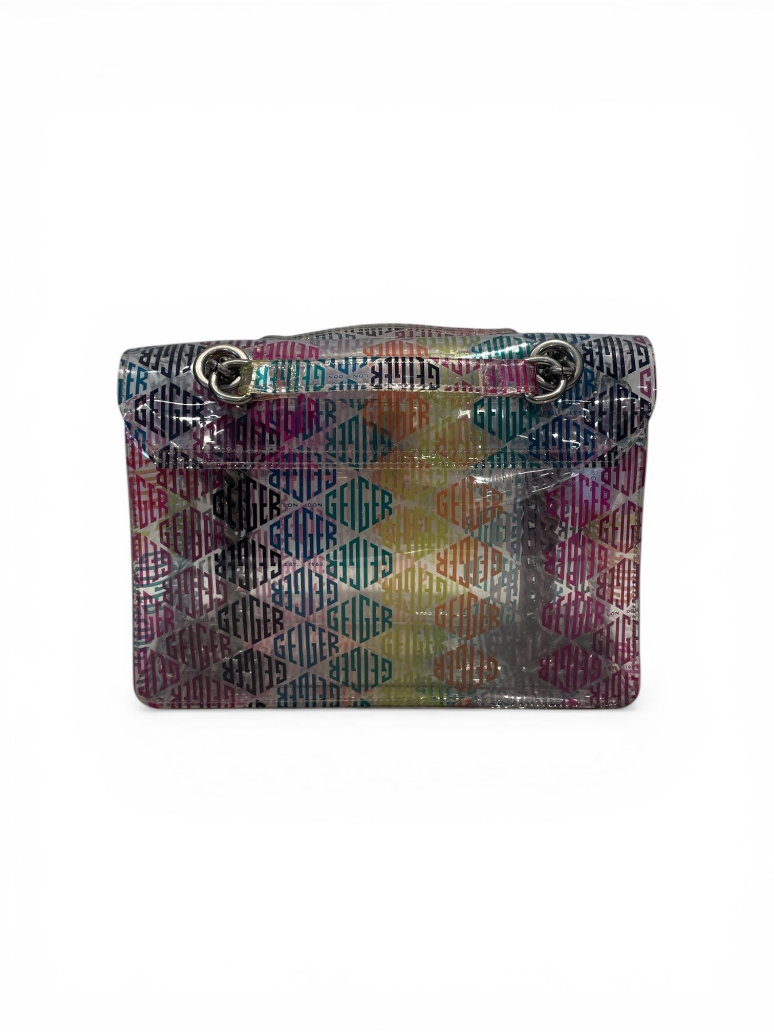 Kurt Geiger/Bag/All Over Print/MLT/Rainbow Kensington Transparent view 6