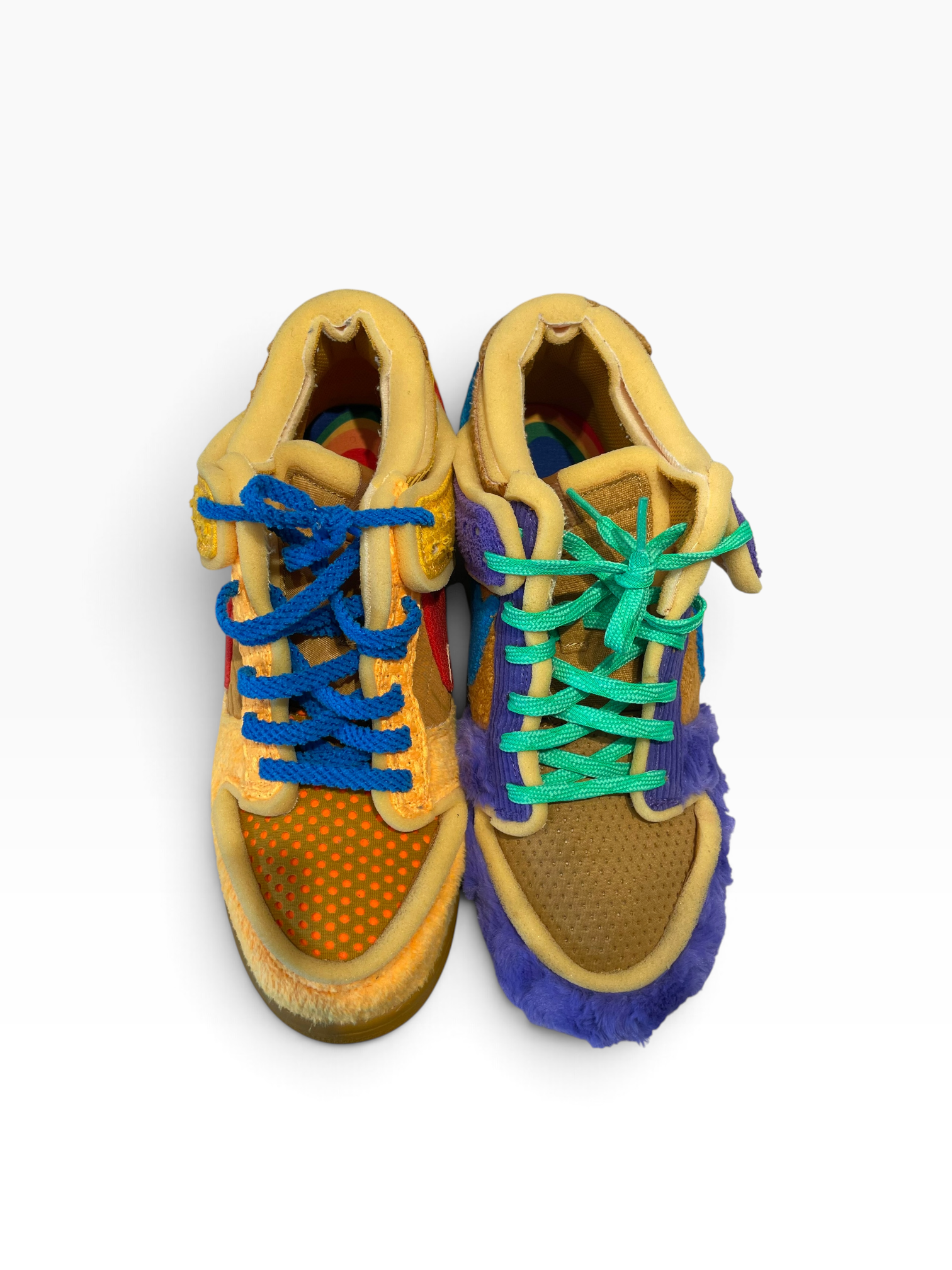 NIKE/CACTUS PLANT FLEA MARKET/Low-Sneakers/US 11.5/YEL/Dunk Low "Swamp Pack" view 3