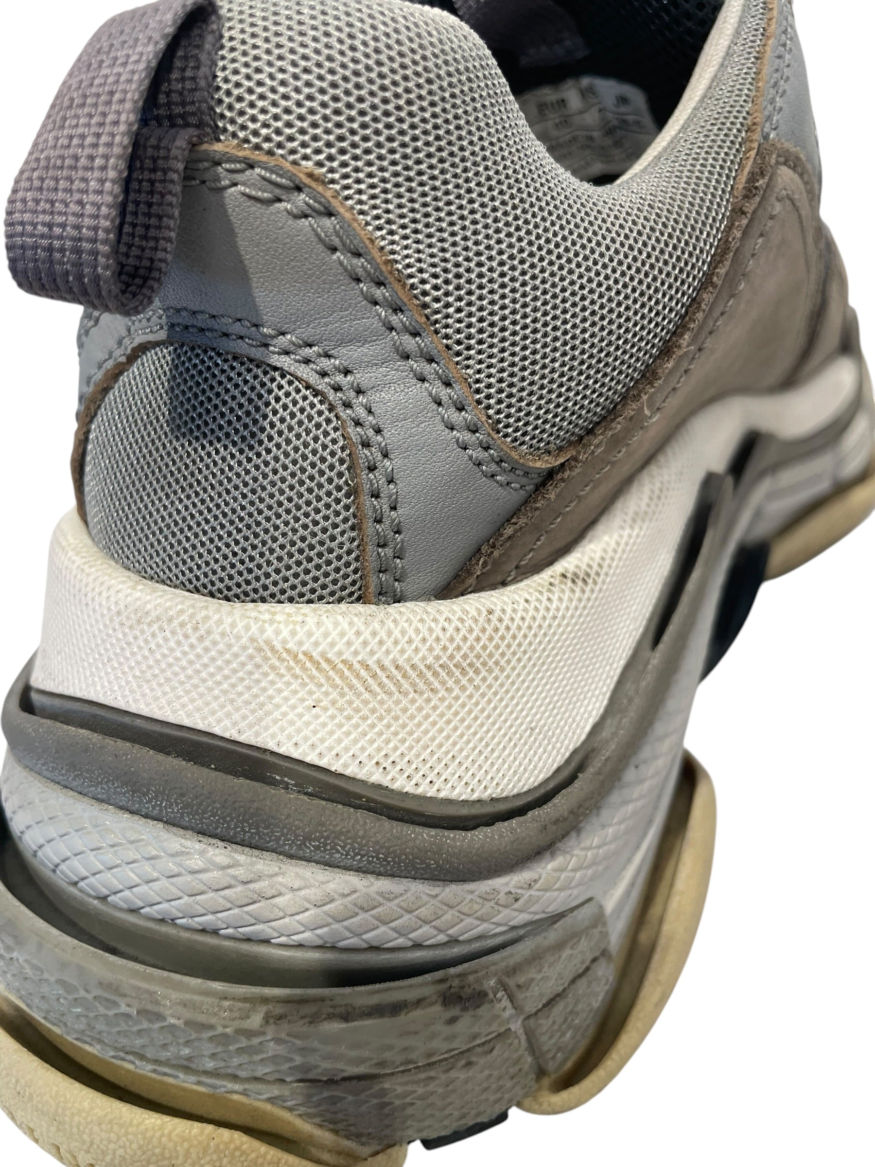 BALENCIAGA/Low-Sneakers/US 7/Cotton/IDG/ view 6