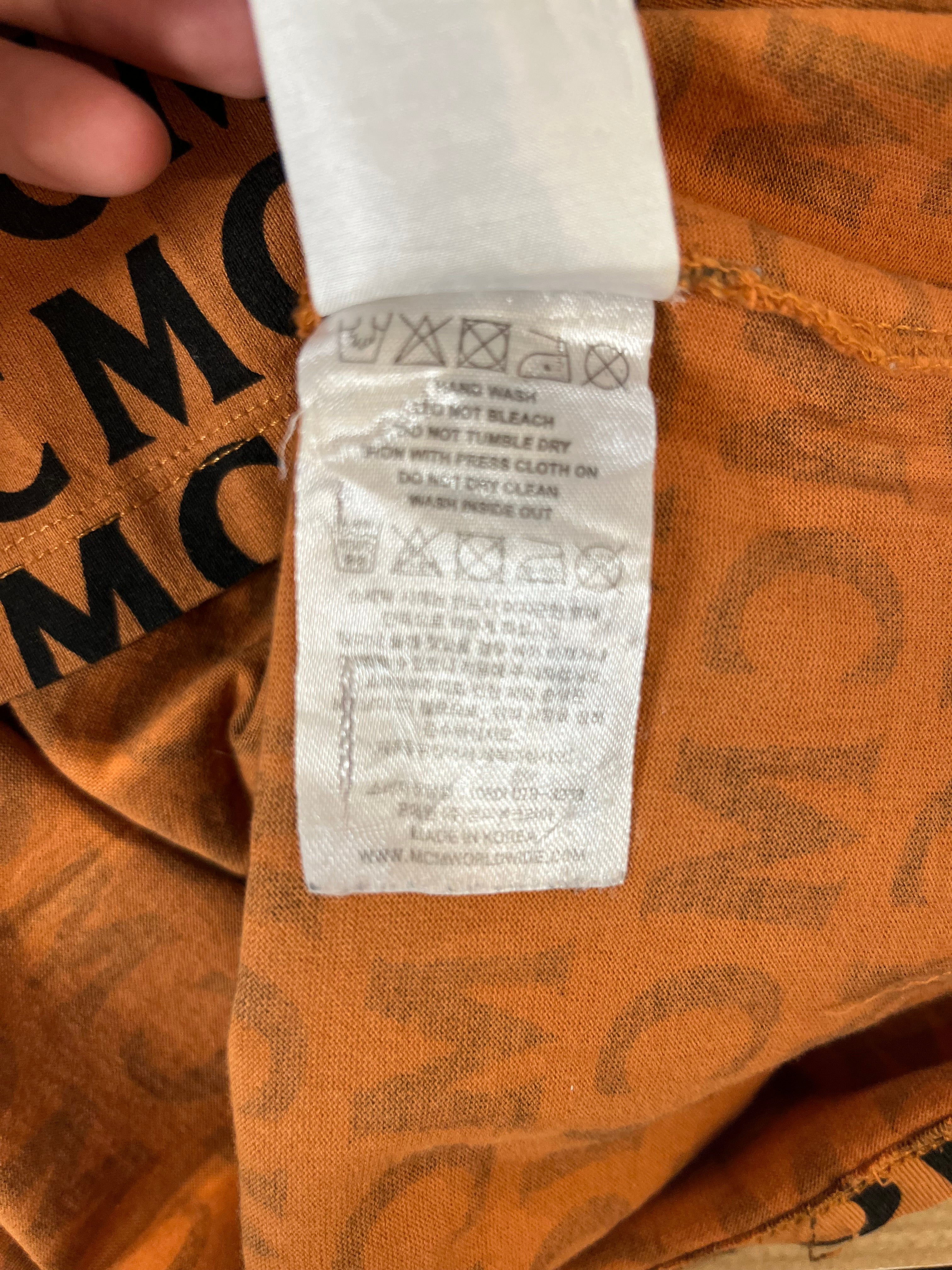 MCM/T-Shirt/L/Cotton/ORN/Monogram/ view 6