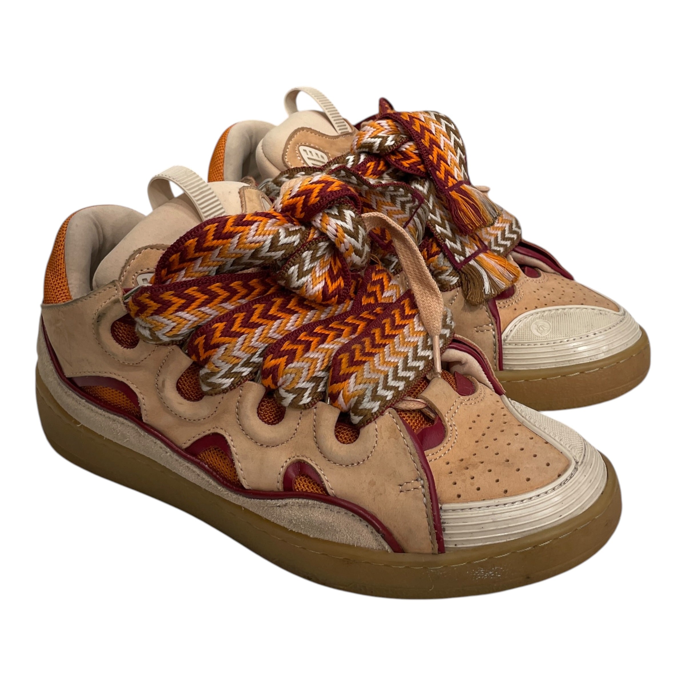 LANVIN/Low-Sneakers/EU 41/Cotton/ORN/ view 1
