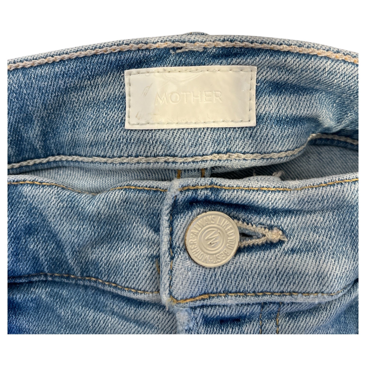 mother/Straight Pants/30/Cotton/BLU/STUNNER ANKLE FRAY view 3