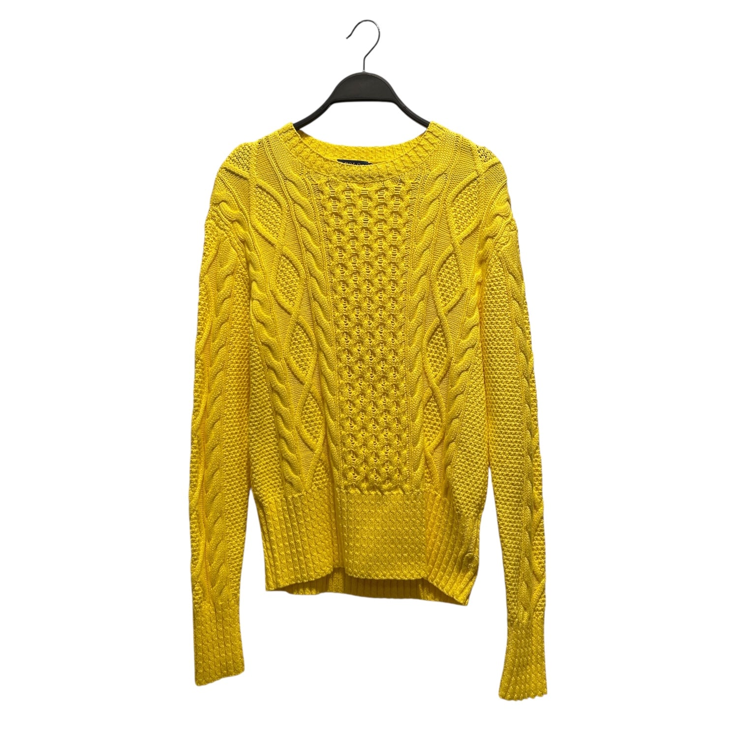 POLO RALPH LAUREN/Sweater/S/Cotton/YEL/ view 1