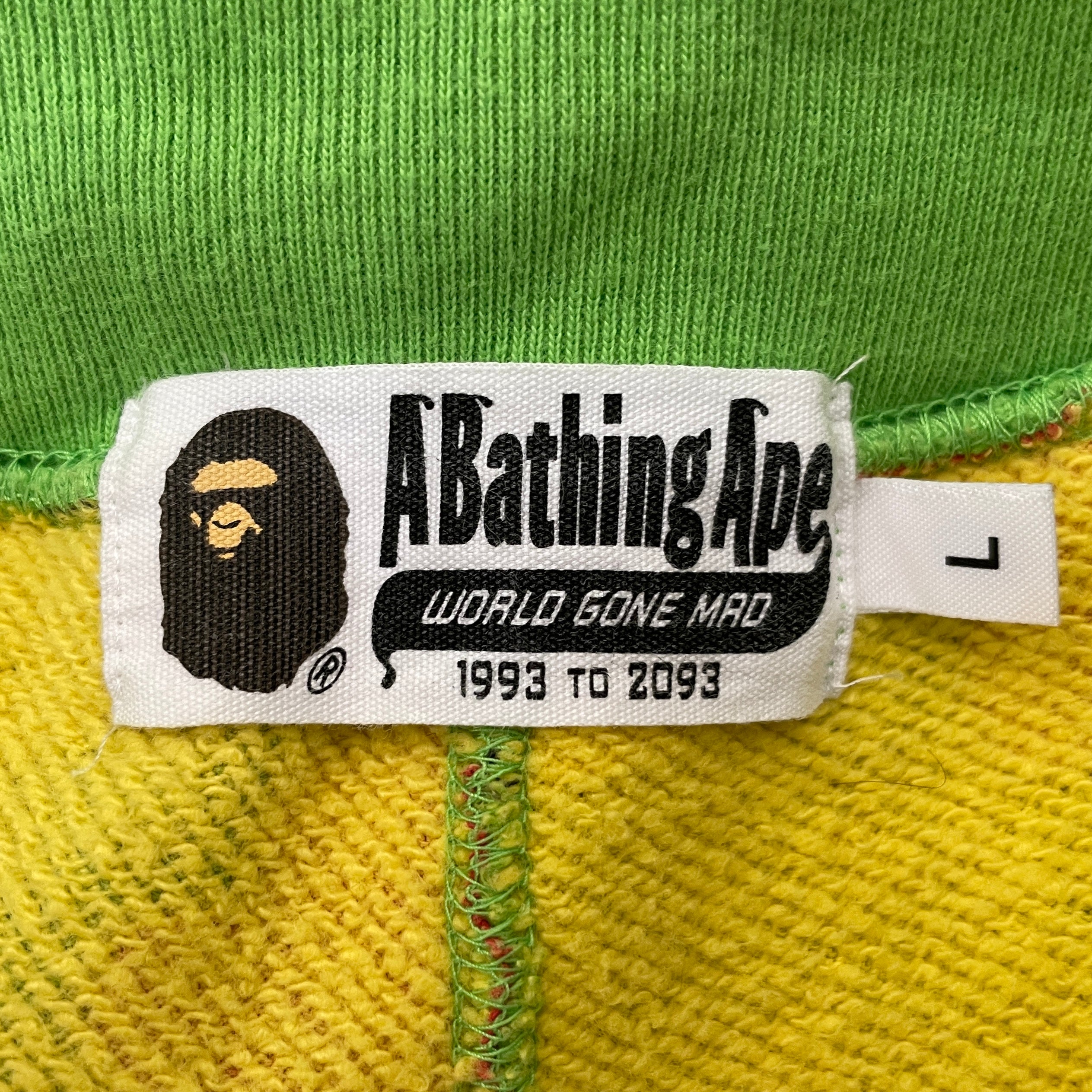 A BATHING APE/Shorts/L/Cotton/GRN/Camouflage/ view 3