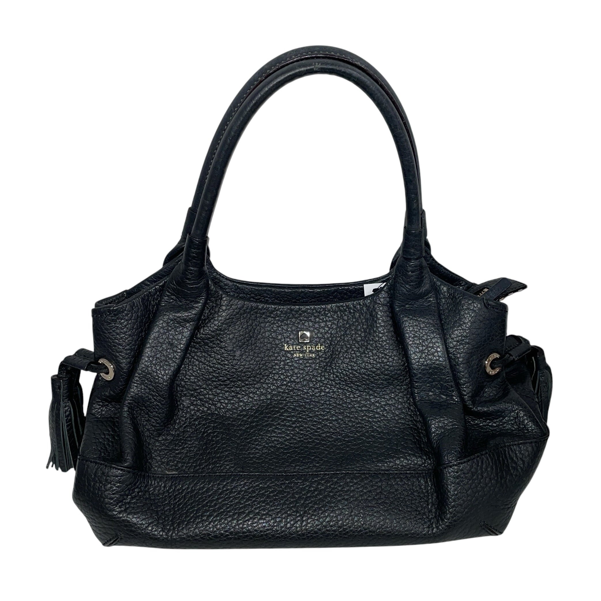 kate spade new york/Hand Bag/Leather/BLK/Black Stevie Southport Avenue
