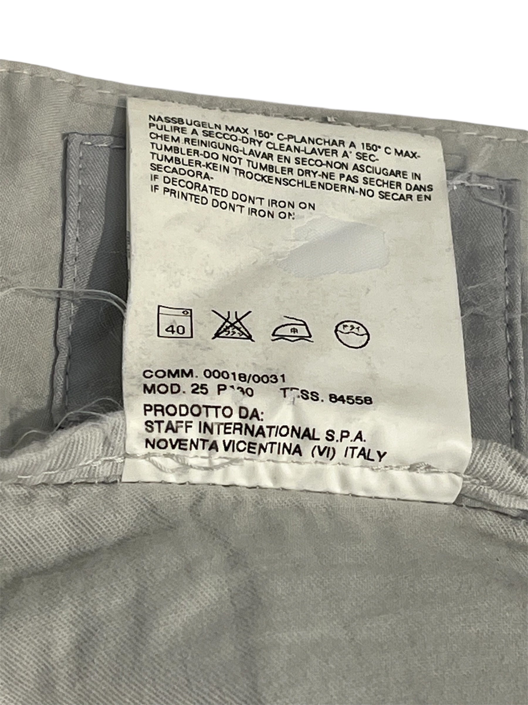 Vivienne Westwood MAN/Pants/46/Cotton/GRY/flared bondage pants view 5