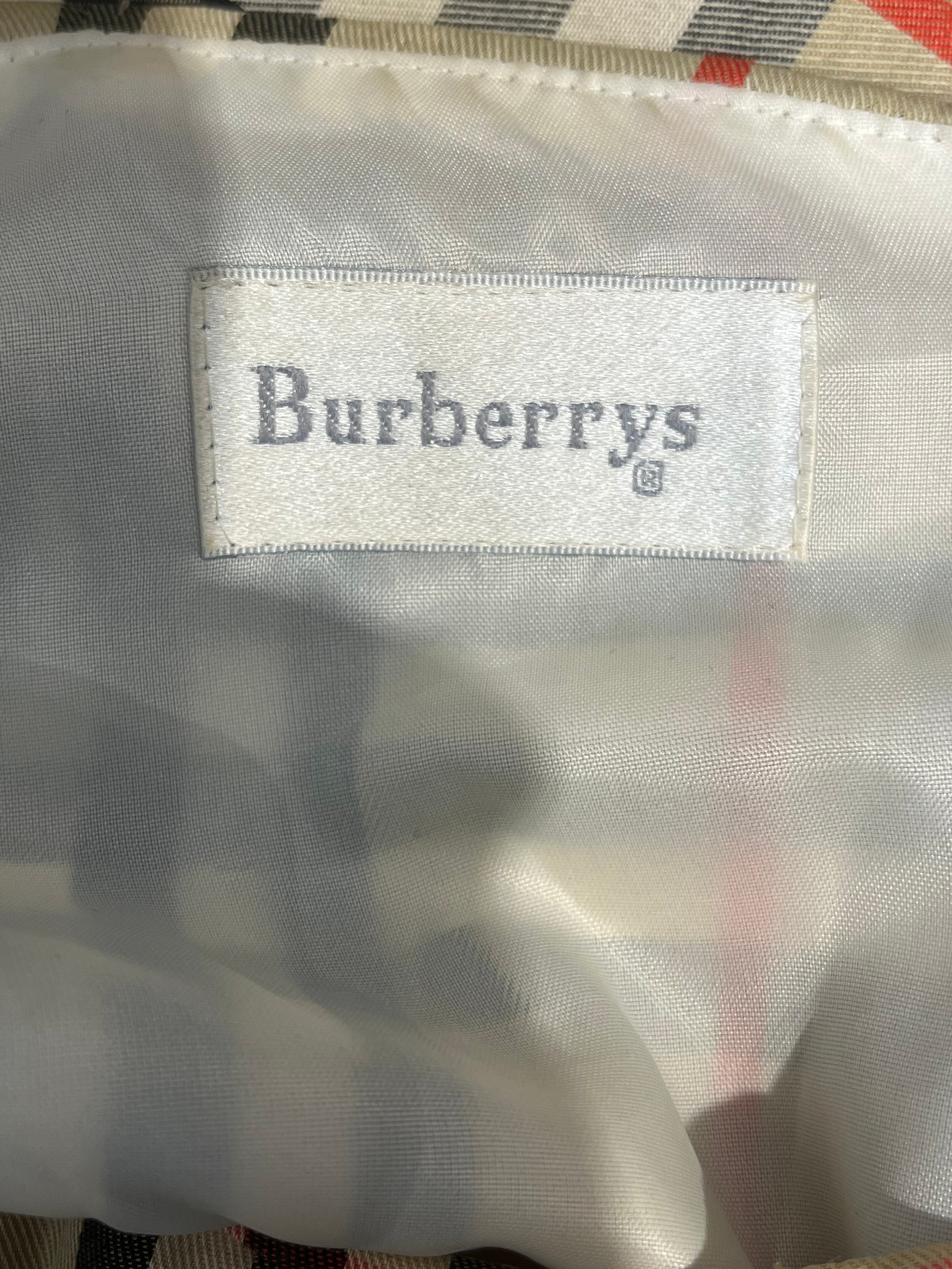 BURBERRYS/Skirt/4/Plaid/Cotton/BRW/BROWN BURBERRY'S PLAID SKIRT view 3