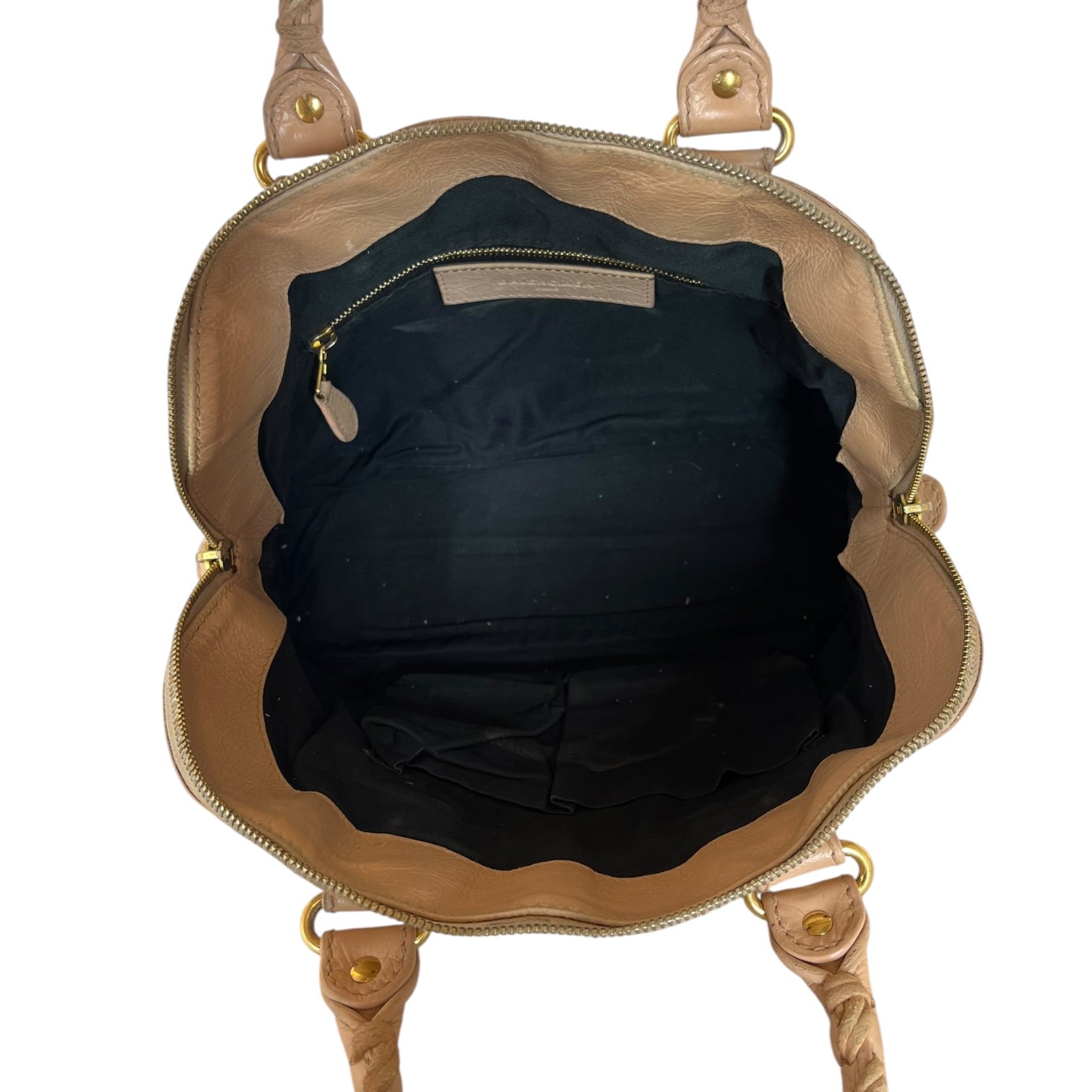 BALENCIAGA/Hand Bag/Leather/PNK/MINI CITY BAG W/ GOLD HARDWARE view 5