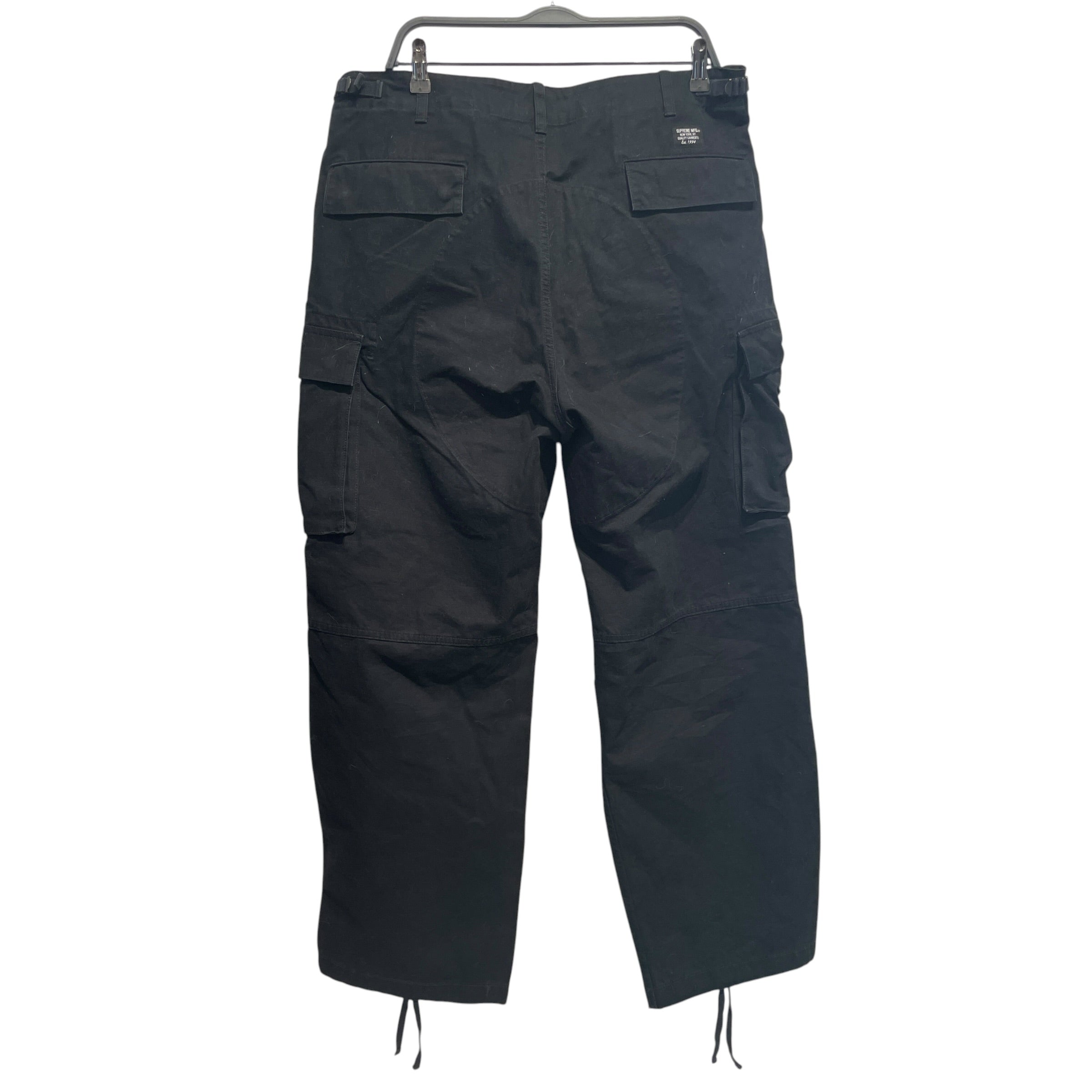 Supreme/Straight Pants/34/Cotton/BLK/CARGO view 2