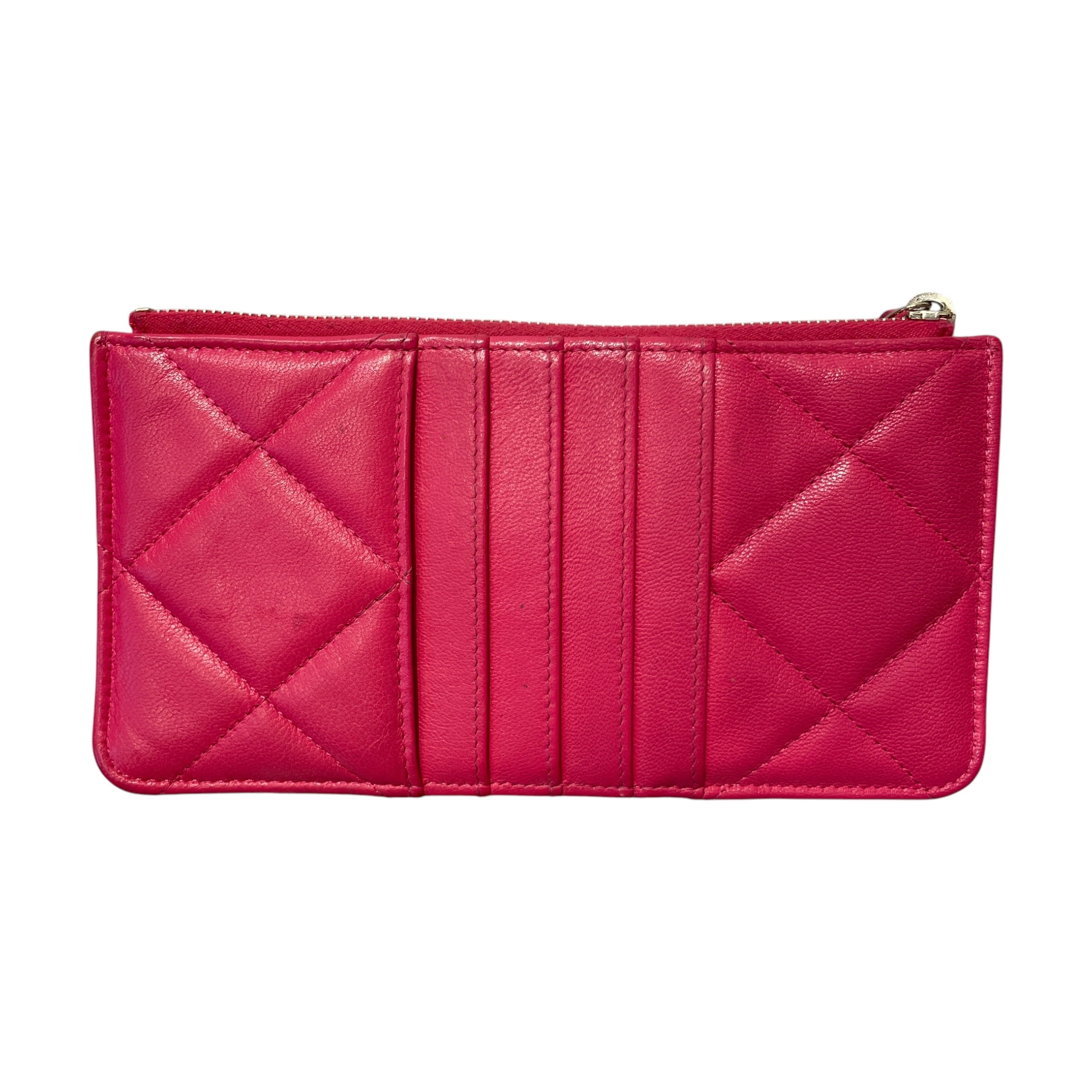 CHANEL/Long Wallet/Leather/PNK/L's/QUILTED CAVIER 19 view 2