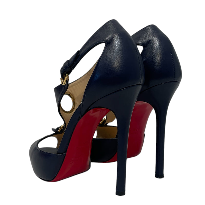 Christian Louboutin/Heels/EU 37.5/NVY/