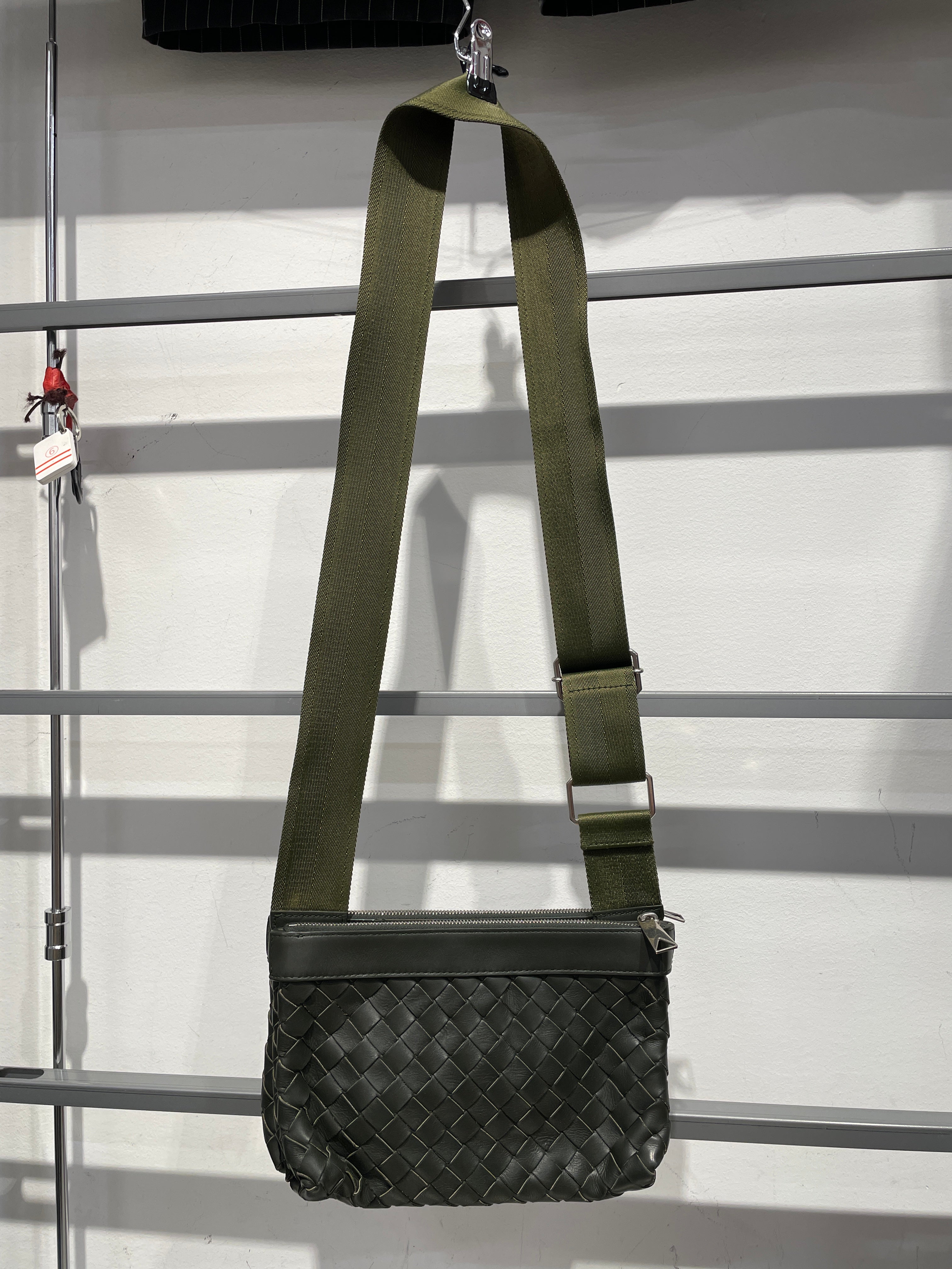 BOTTEGA VENETA/Cross Body Bag/Leather/BRW/INTRECCIATO DUO BAG BROWN view 2