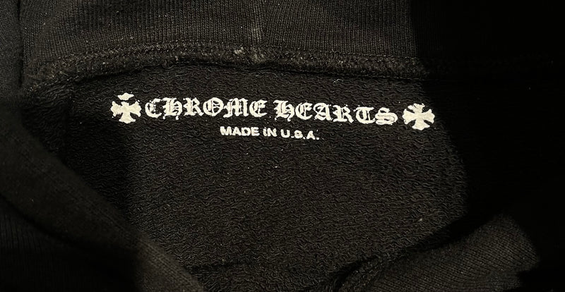 CHROME HEARTS/Hoodie/L/Polyester/BLK/