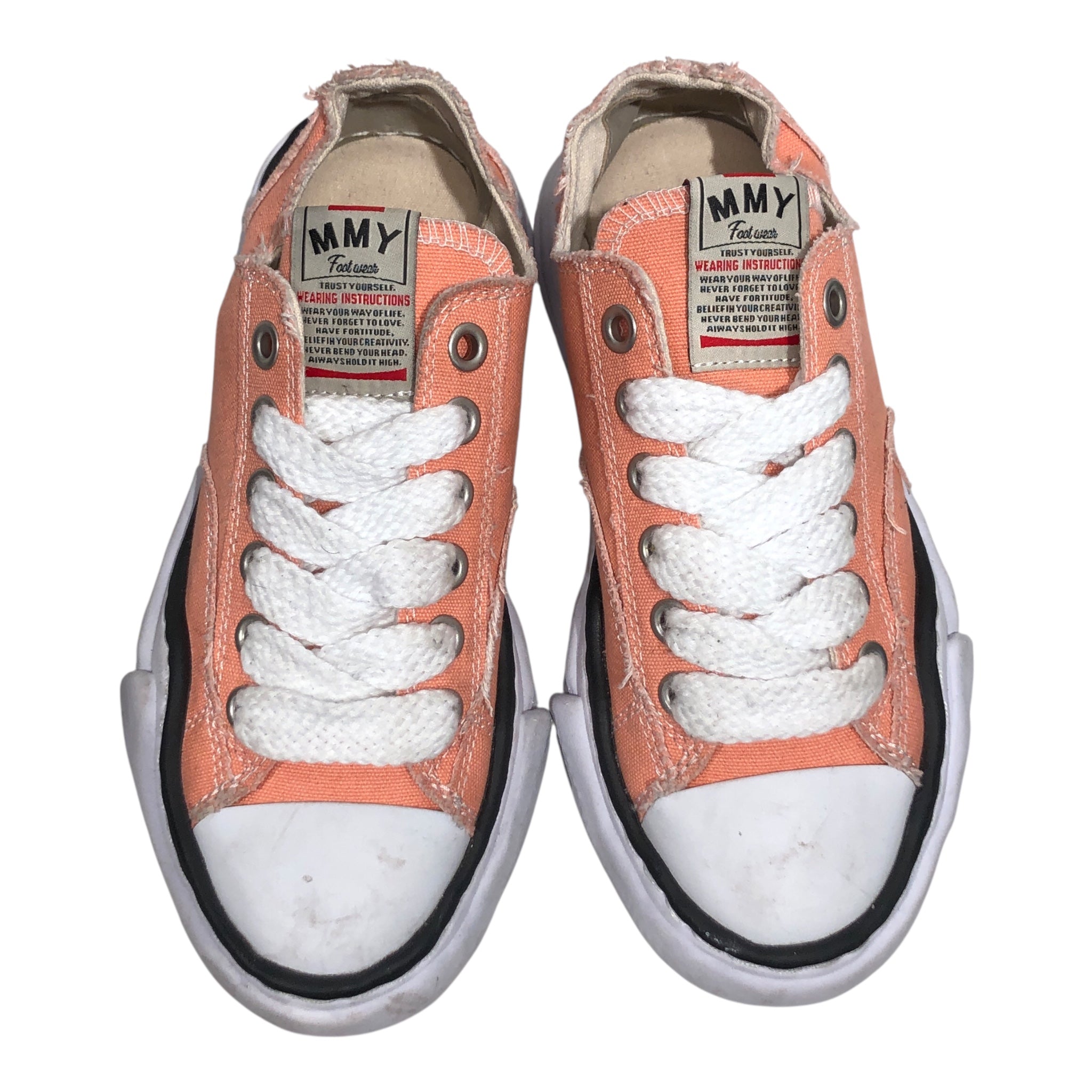 MAISON MIHARA YASUHIRO/Low-Sneakers/EU 36/Cotton/PNK/PETERSON OG SOLE CANVAS view 3