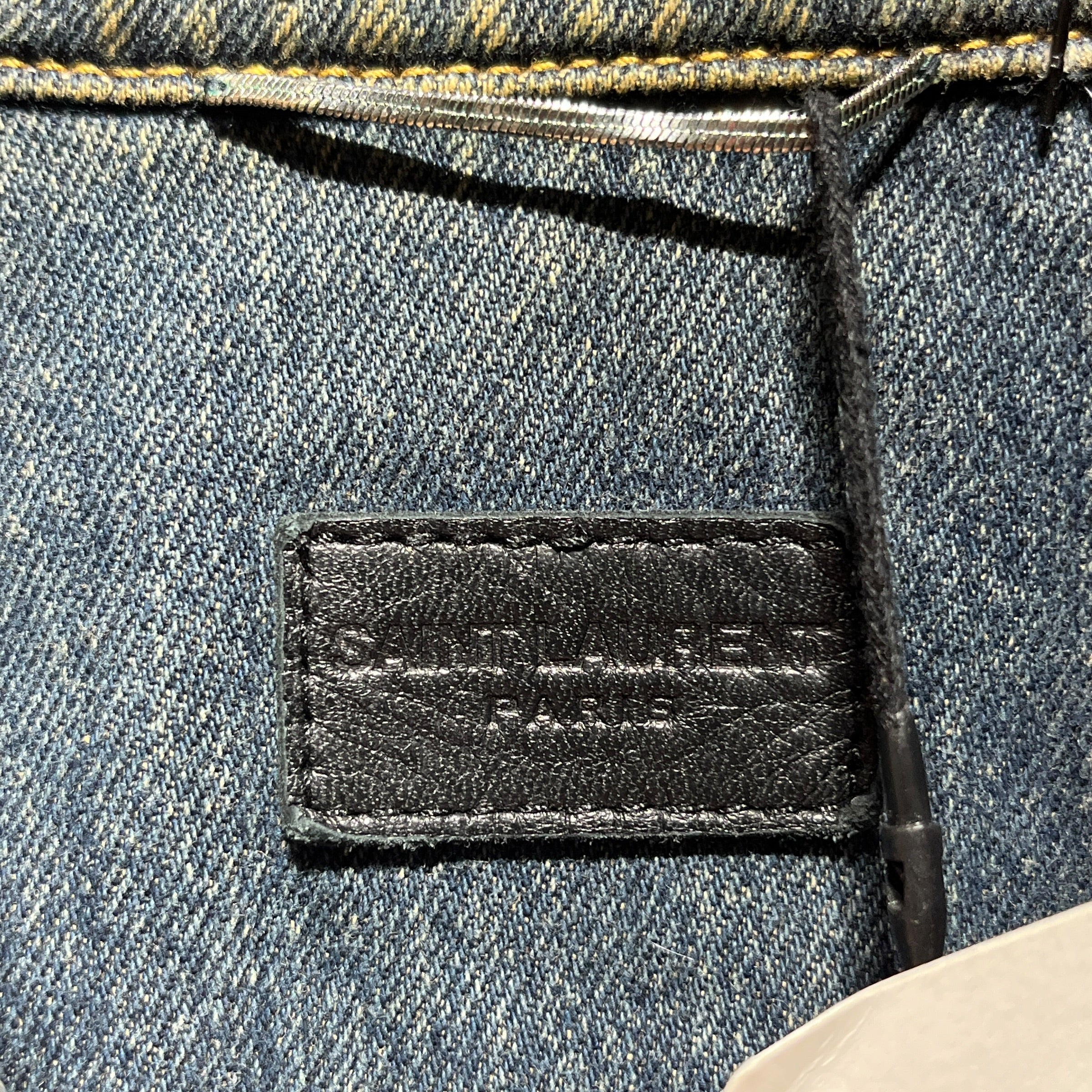 SAINT LAURENT/Denim Jkt/S/Denim/IDG/denim trucker view 5