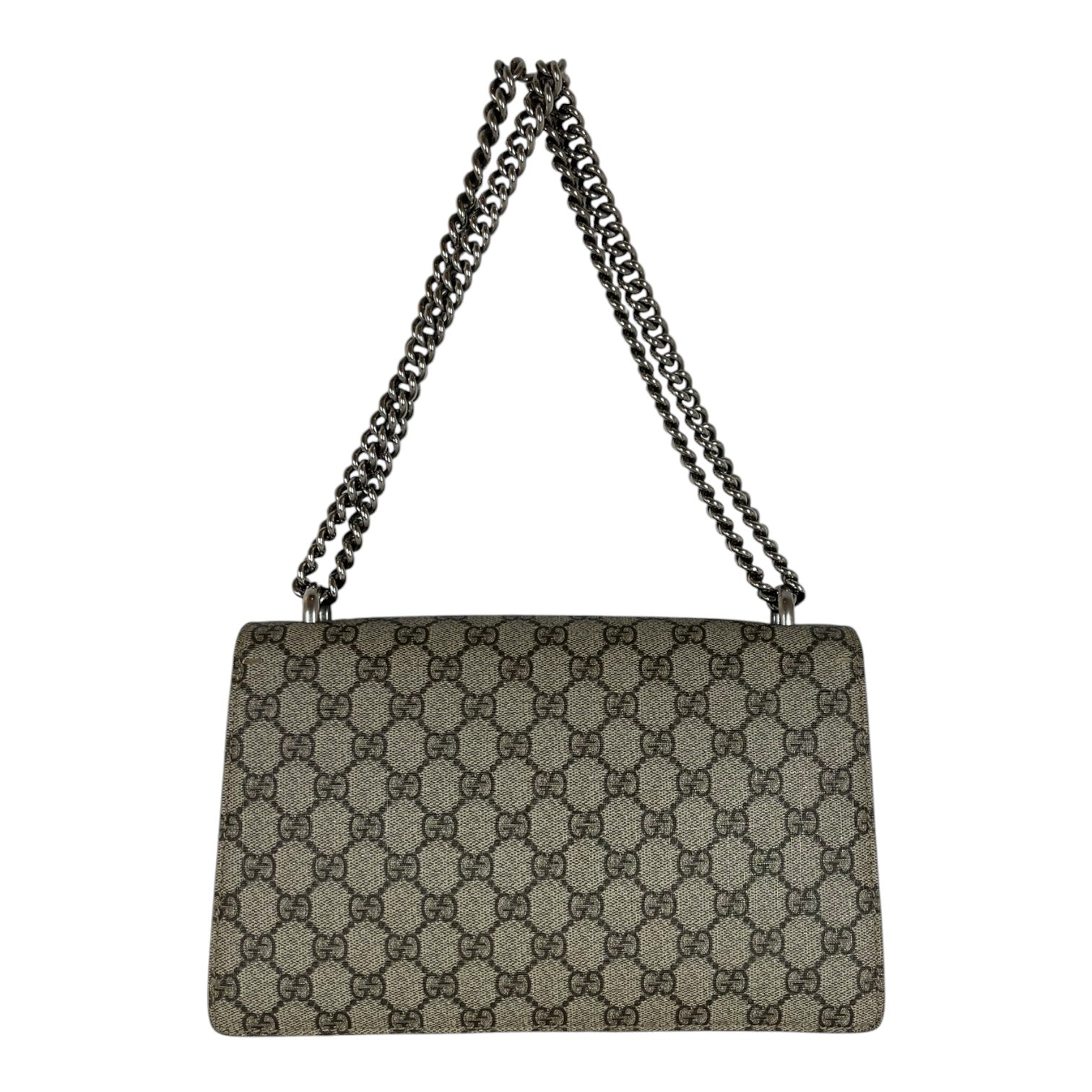 GUCCI/Bag/Monogram/Cotton/BEG/DIONYSUS BAG W/ RED SUEDE view 1