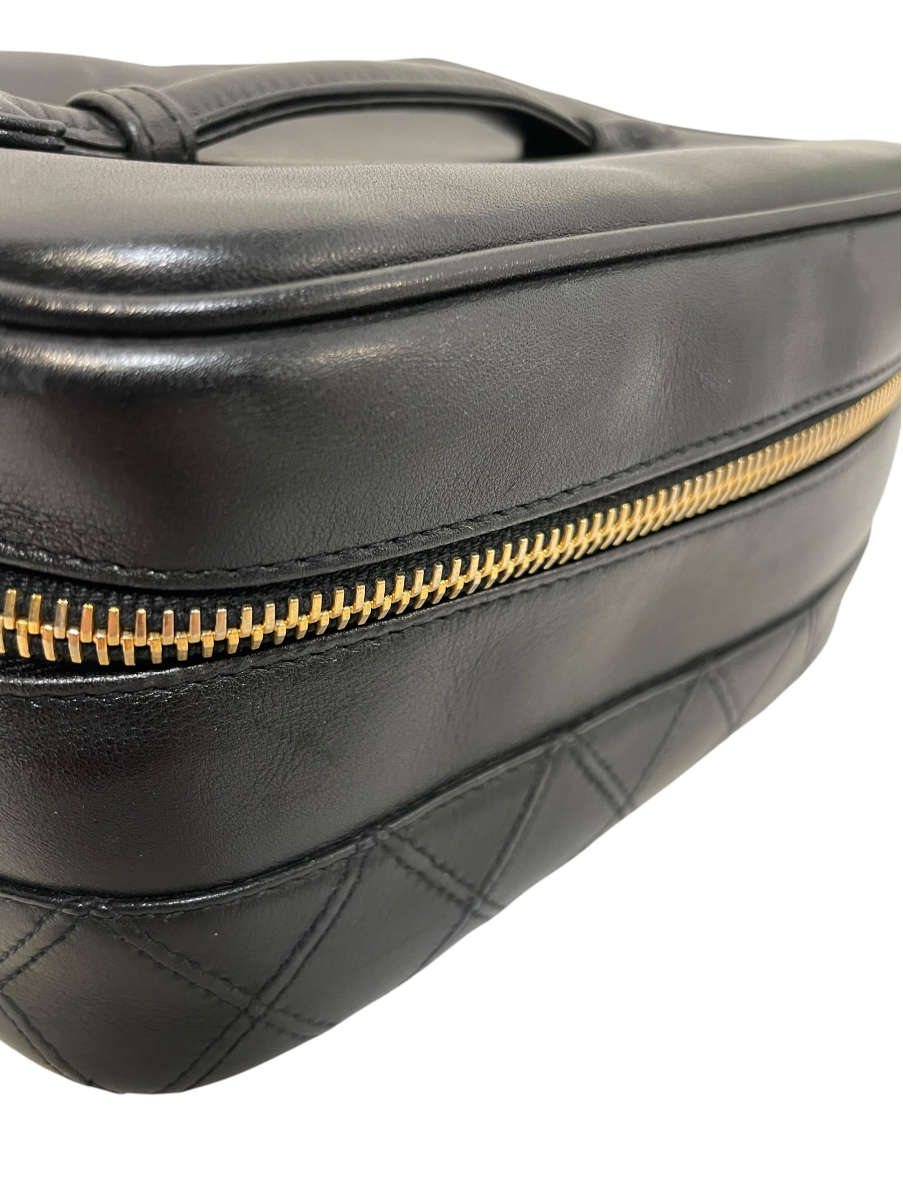 CHANEL/Pouch/Leather/Black/3929175 pouch view 6
