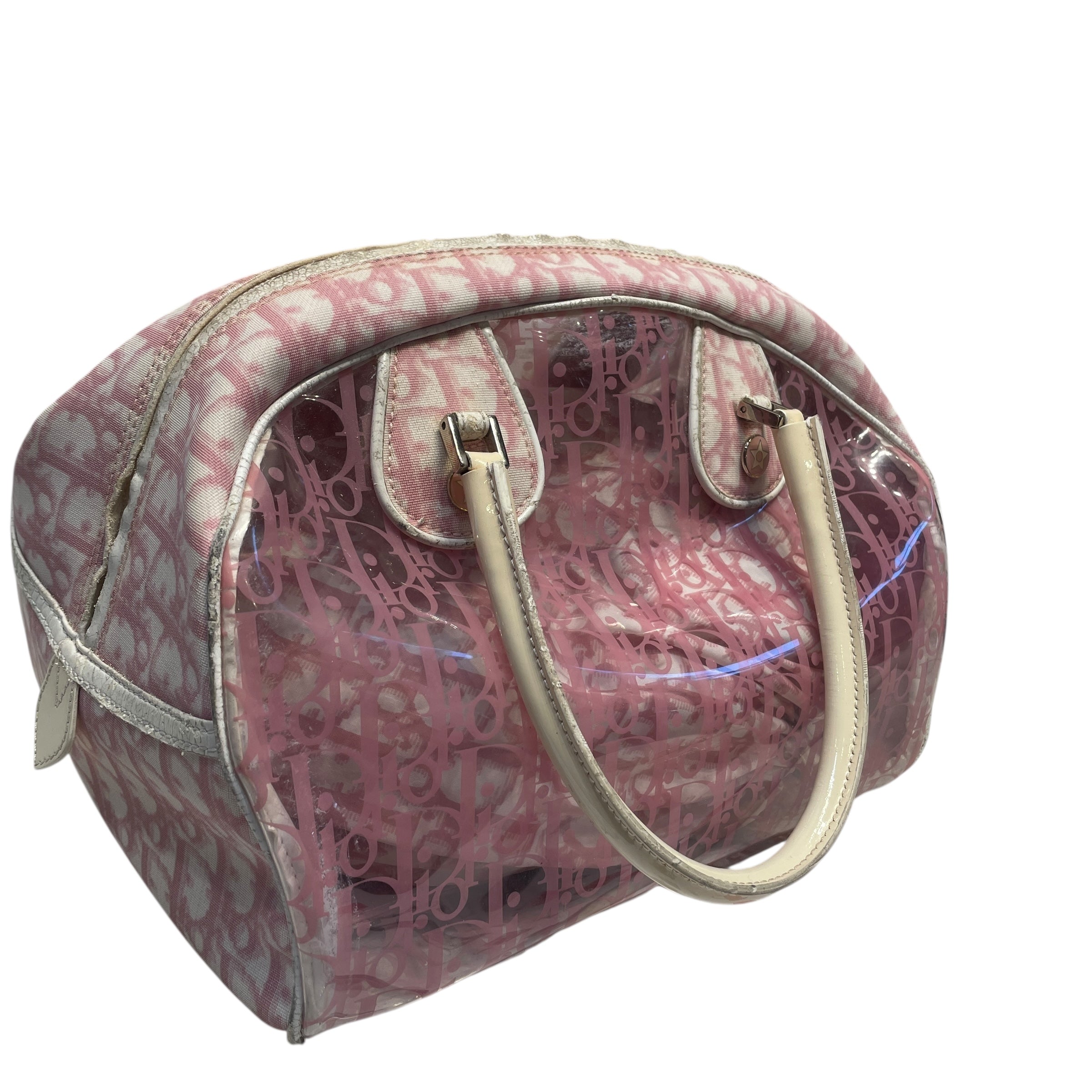 Christian Dior/Hand Bag/OS/Polyester/PNK/ view 5