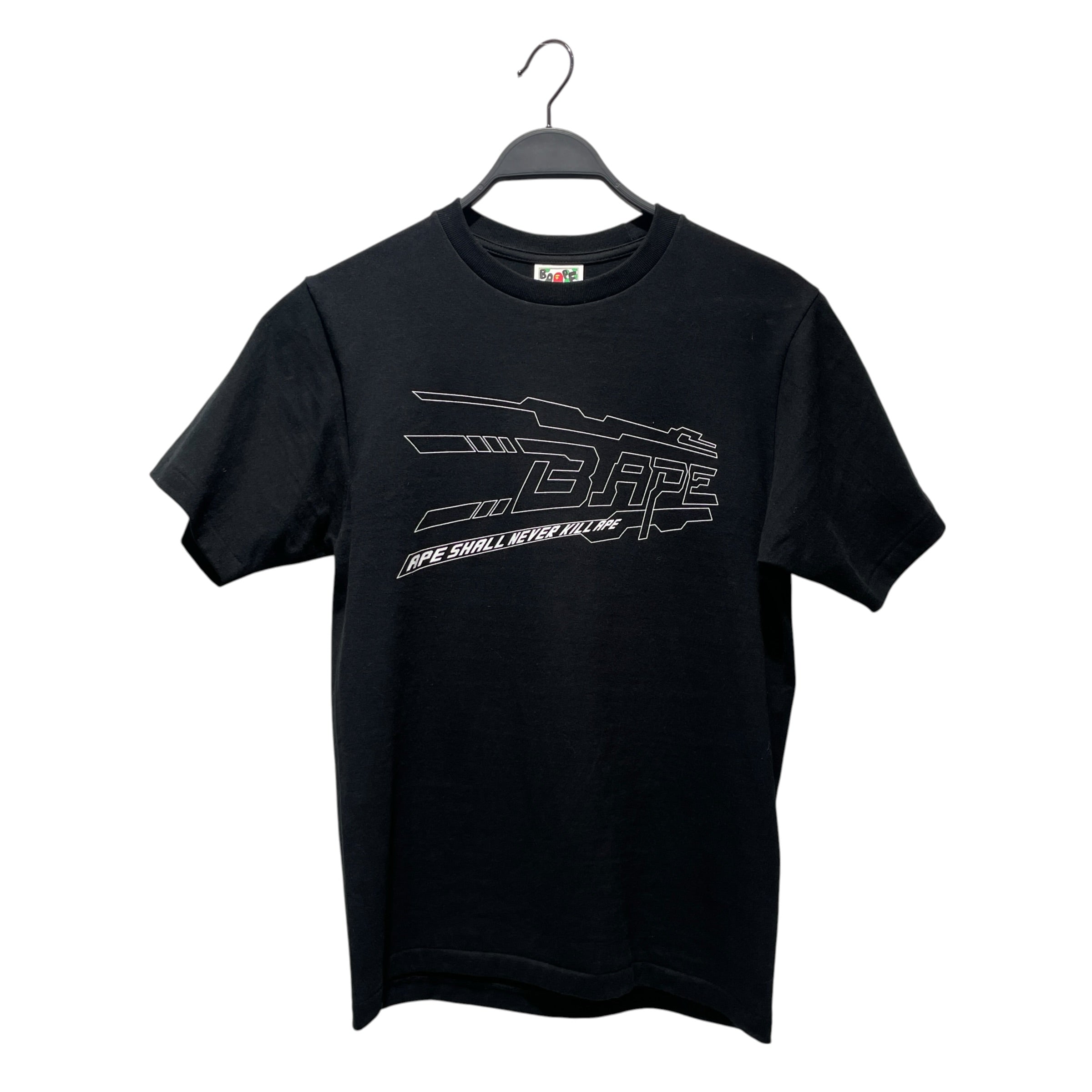 A BATHING APE/T-Shirt/S/Cotton/BLK/Graphic/Package Box #1 view 1