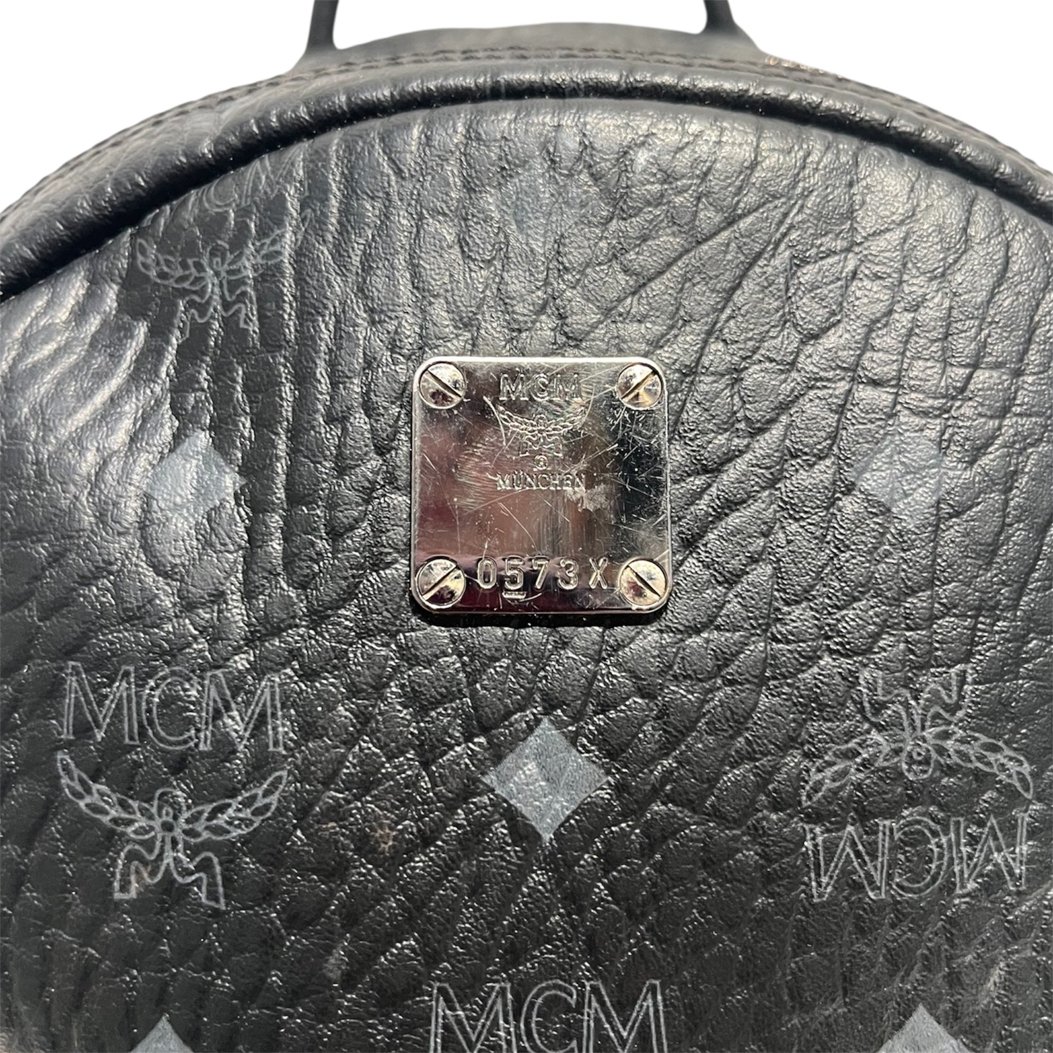 MCM/Bag/Leather/BLK/ view 3