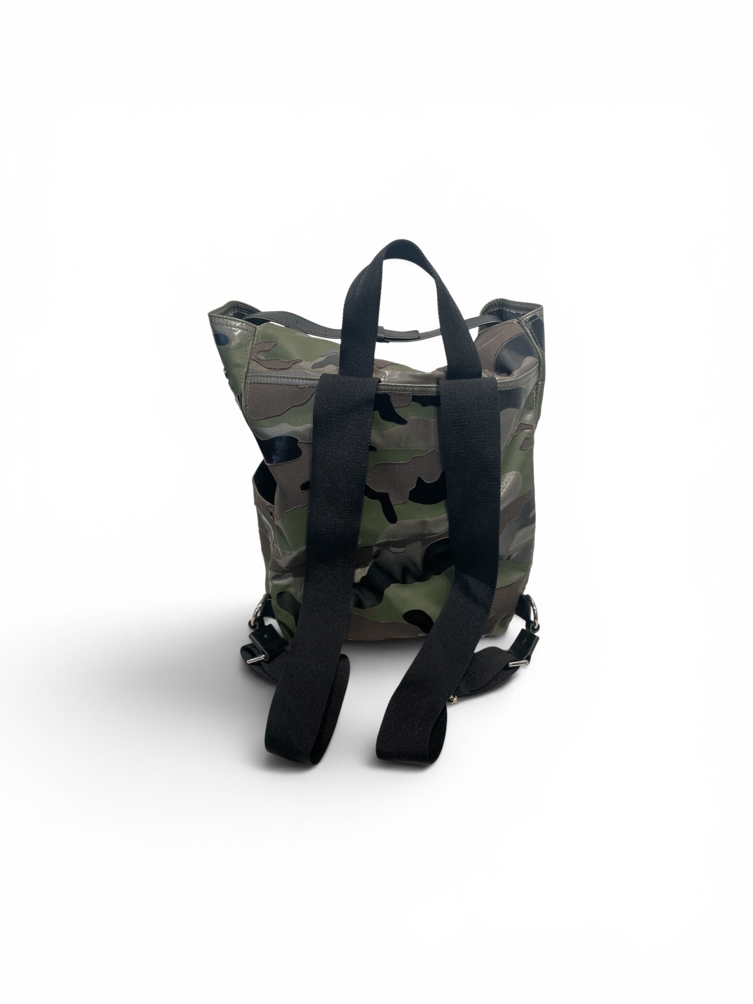 VALENTINO/Backpack/Camouflage/Leather/GRN/ view 2