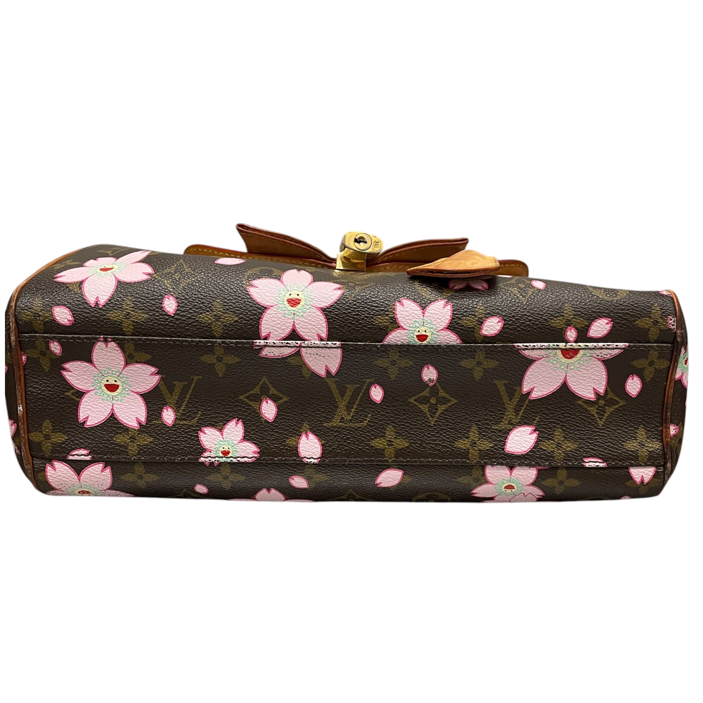 LOUIS VUITTON/Bag/Monogram/Leather/BRW/Blossom Sac Retro view 3