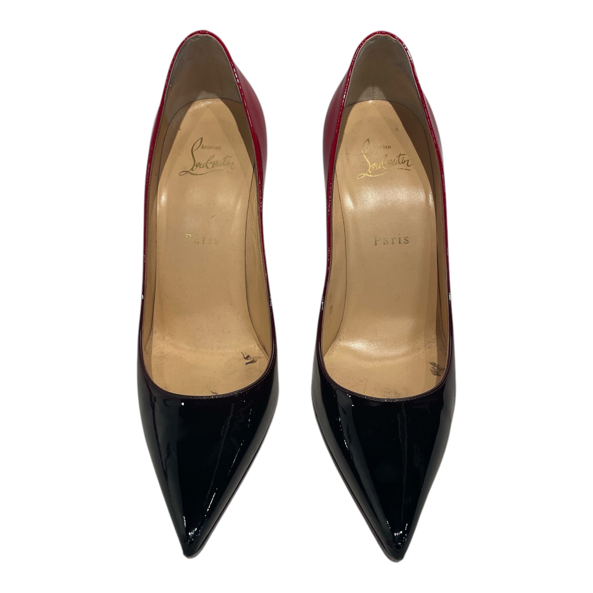 Christian Louboutin/Heels/EU 38.5/Leather/RED/OMBRE PUMPS view 3