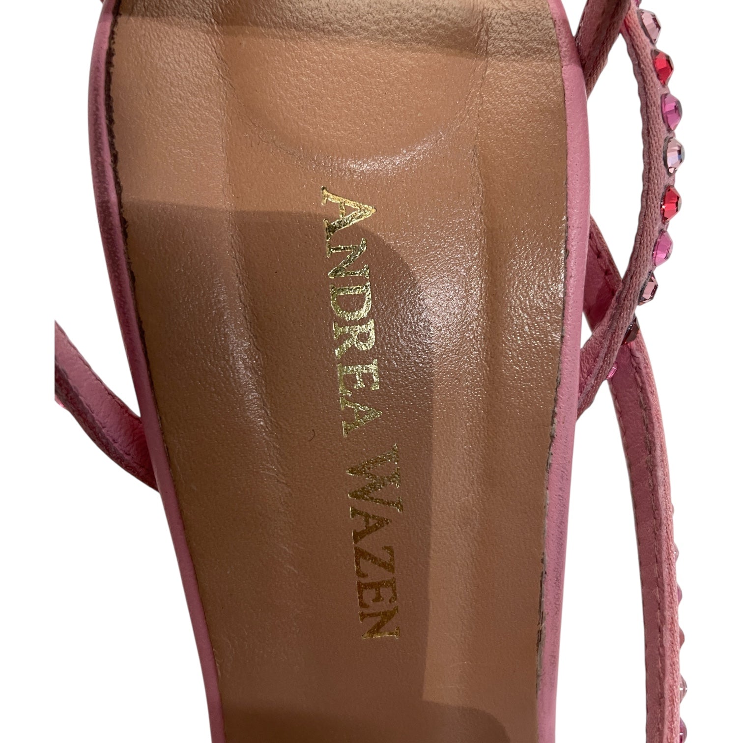 ANDREA WAZEN/Heels/US 7/Leather/PNK/ view 3