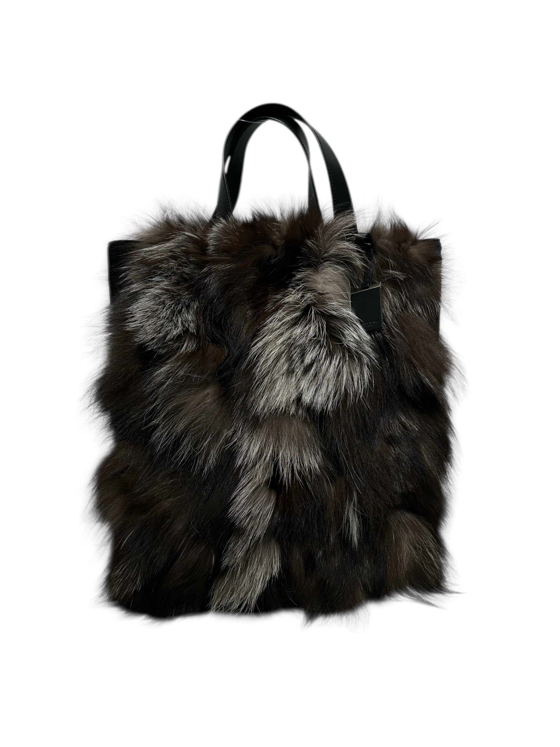 MICHAEL KORS/Tote Bag/Fur/BRW/dark brown fur view 1