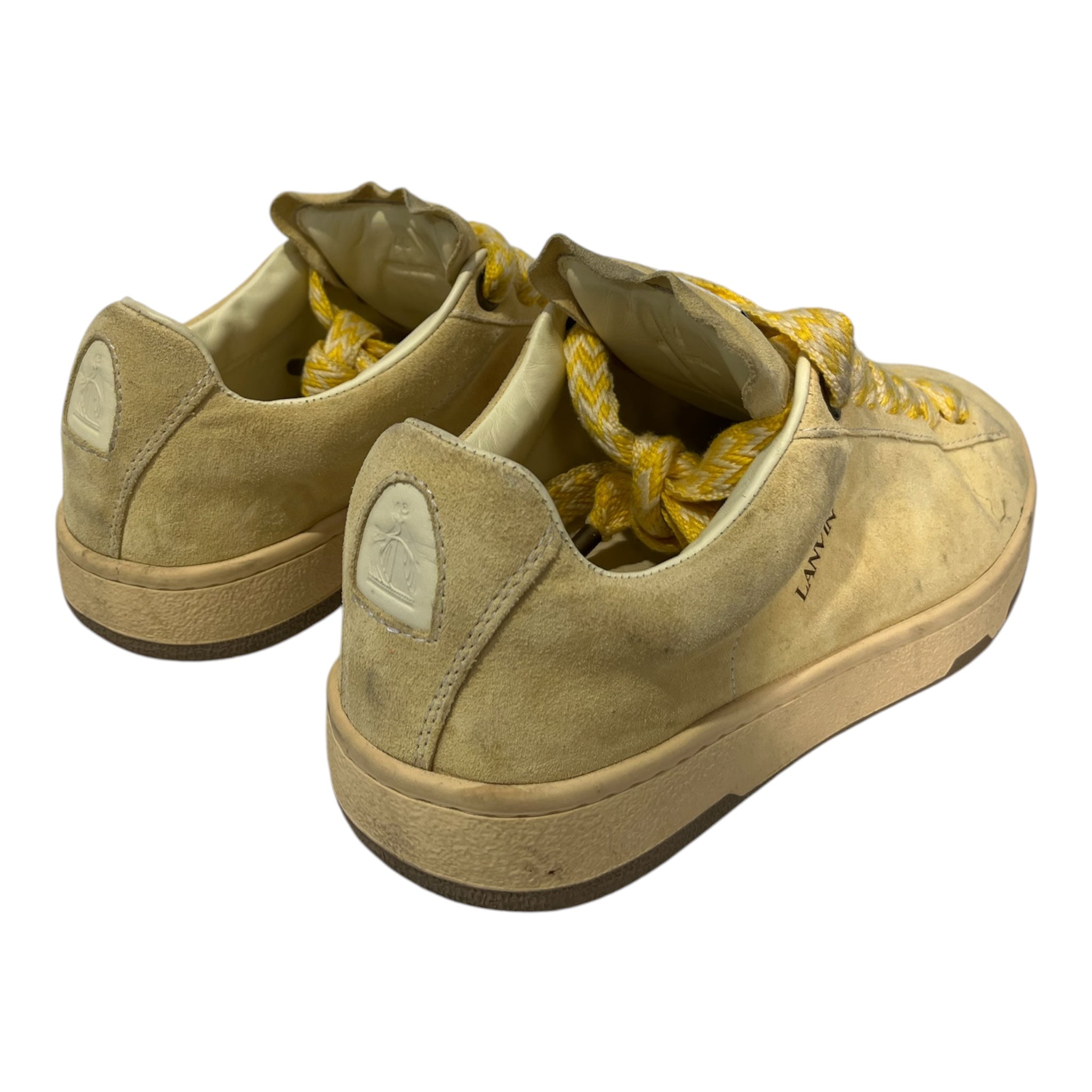 LANVIN/Low-Sneakers/EU 40/Suede/YEL/CURB LITES view 2
