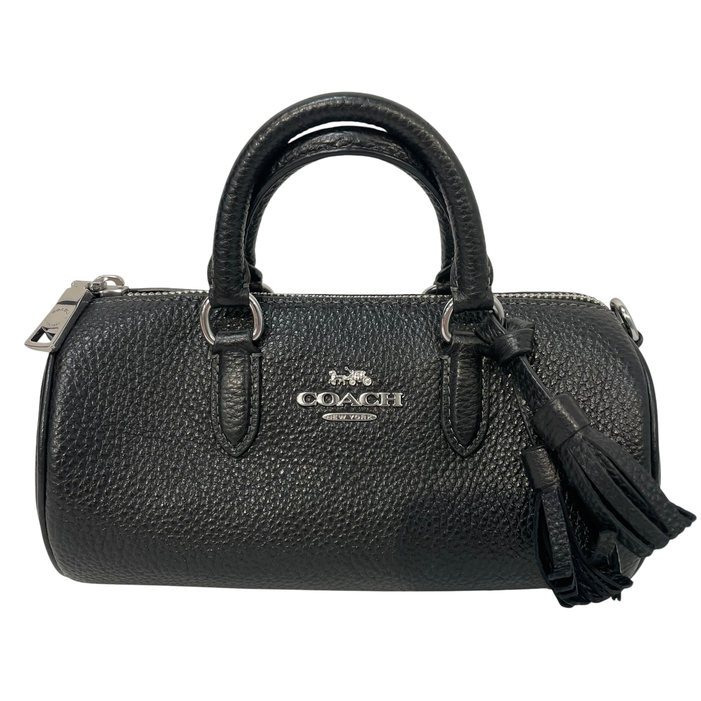 COACH/Hand Bag/Leather/BLK/Lacey CJ571 view 1