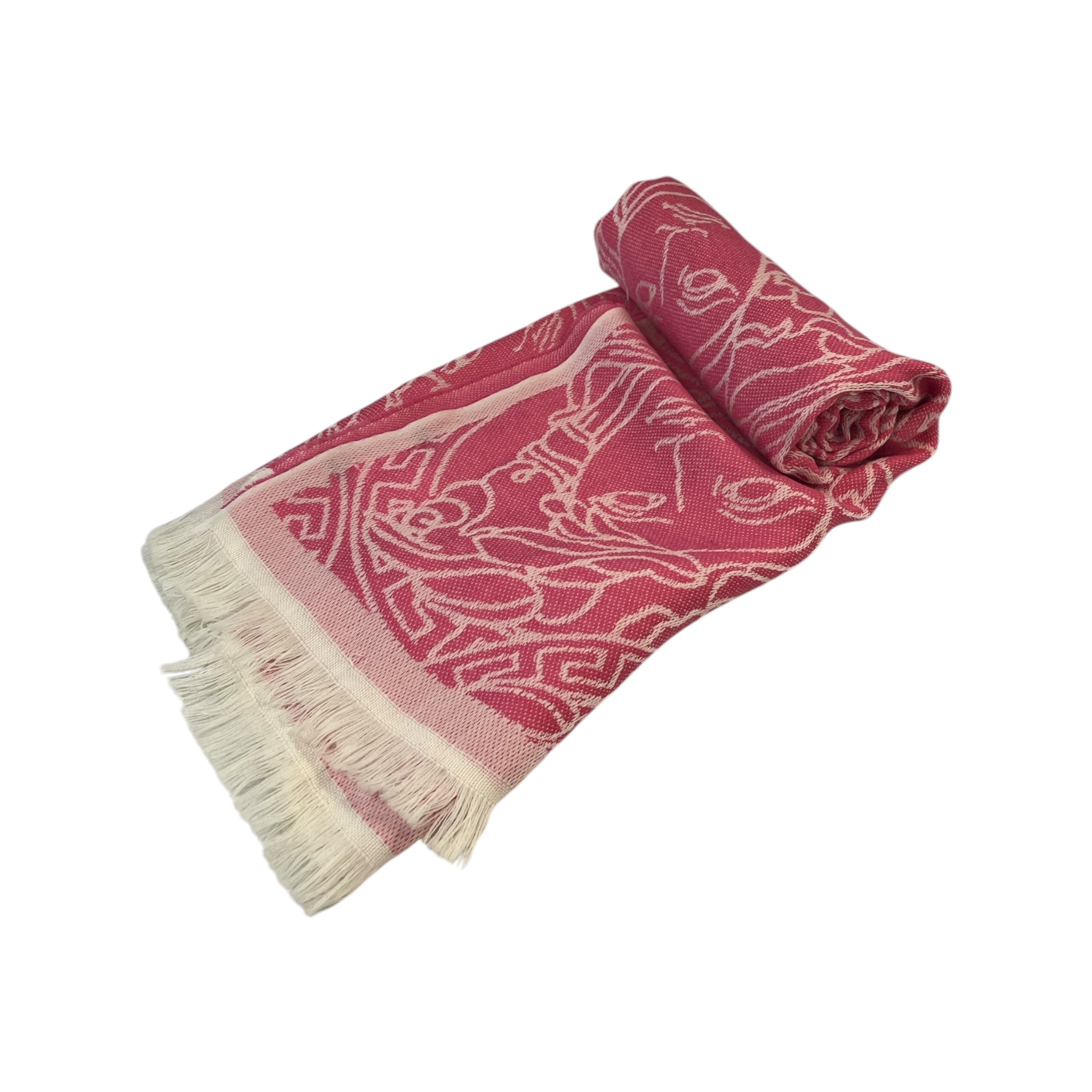 VERSACE/Scarf/All Over Print/Wool/PNK/L's/MEDUSA view 1