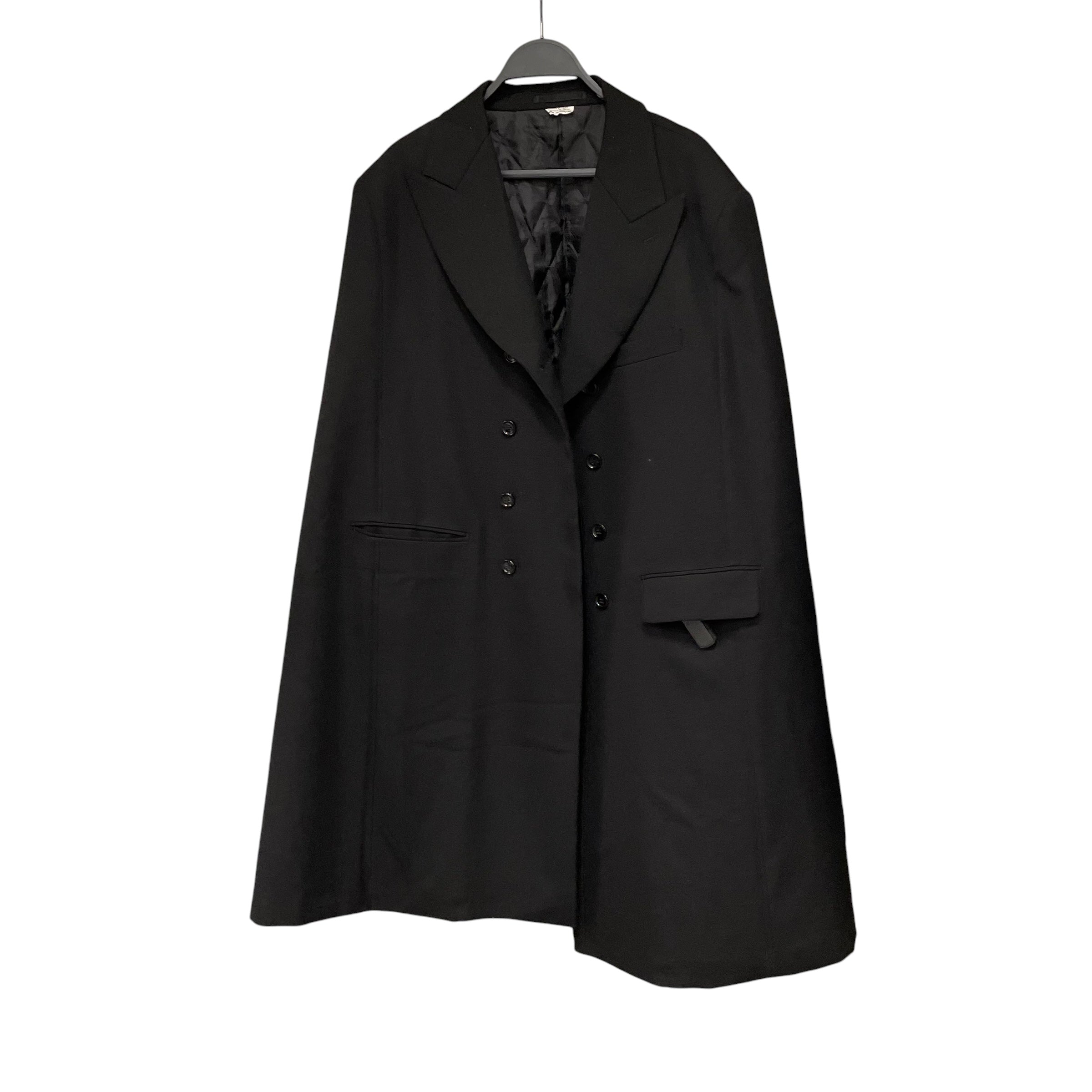 COMME des GARCONS HOMME PLUS/Coat/L/Black/Wool/PL-C004 view 1