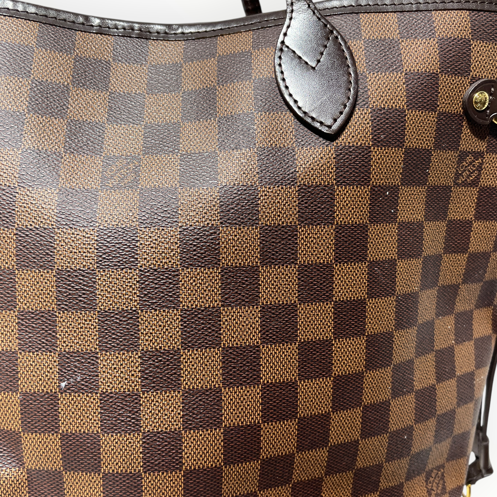 LOUIS VUITTON/Tote Bag/Monogram/Leather/BRW/NEVERFULL view 7