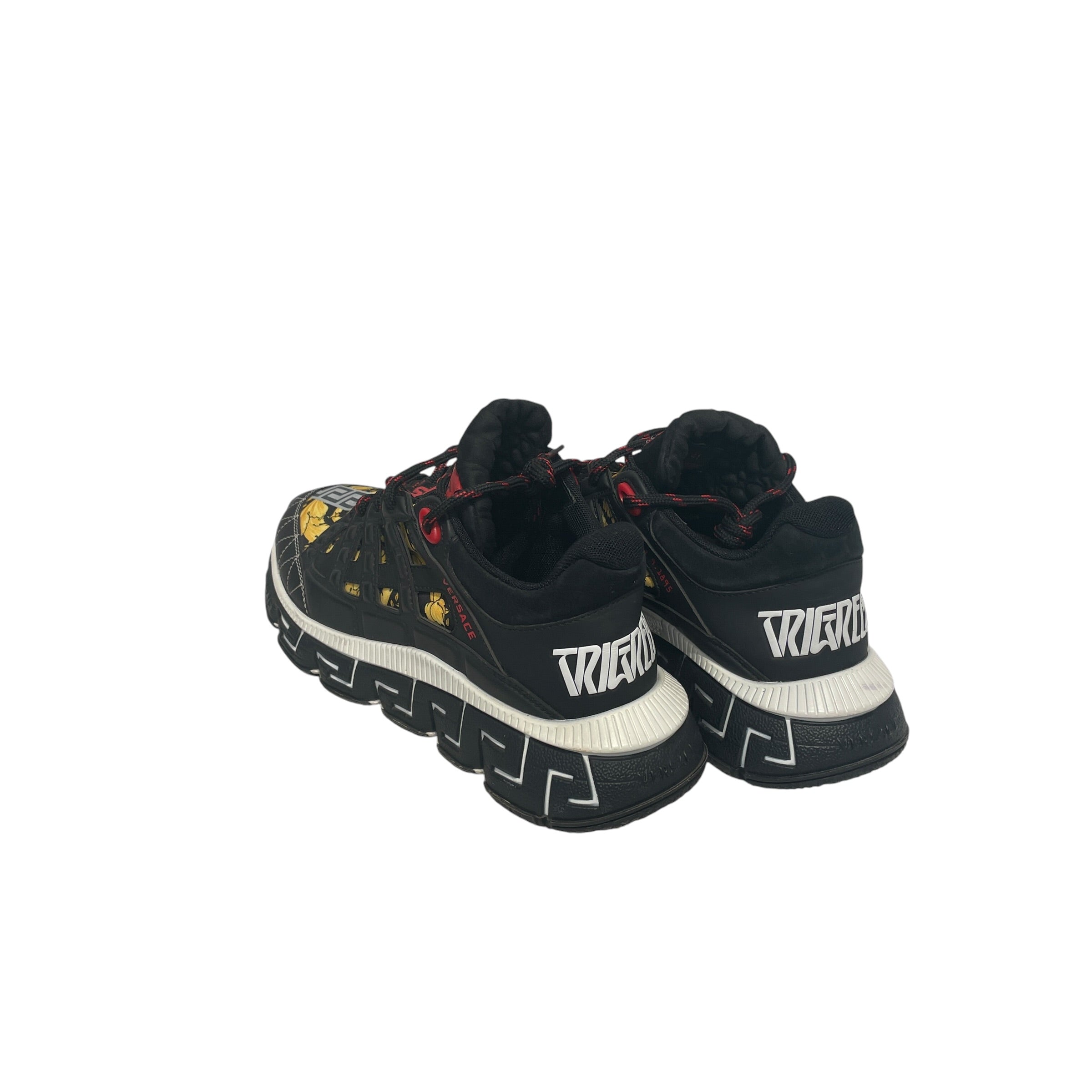 VERSACE/Low-Sneakers/US 8/BLK/barocco print/blackgold view 2